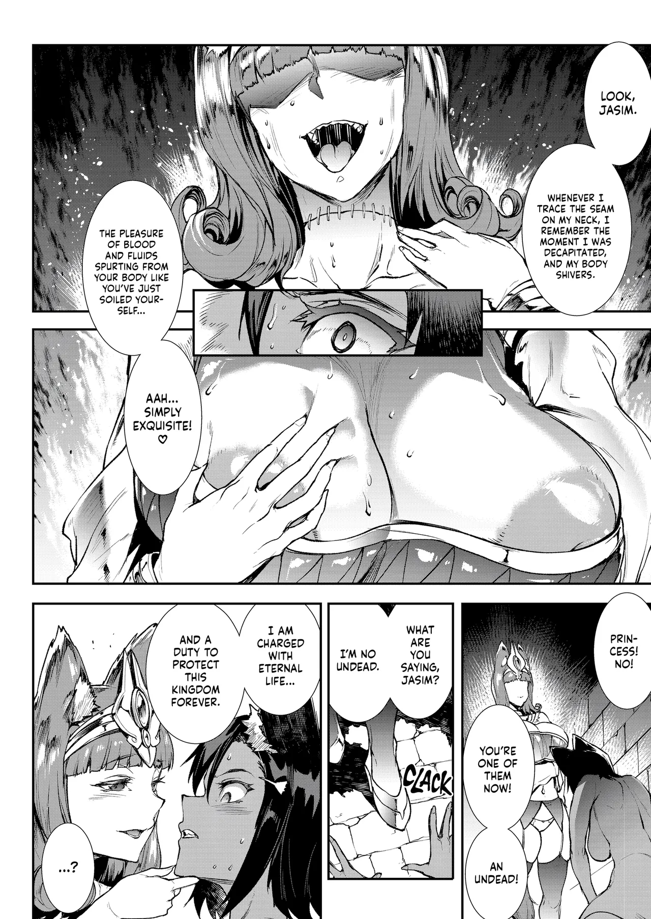 Jasim: Futanari Sword Dancer Anthology page 27