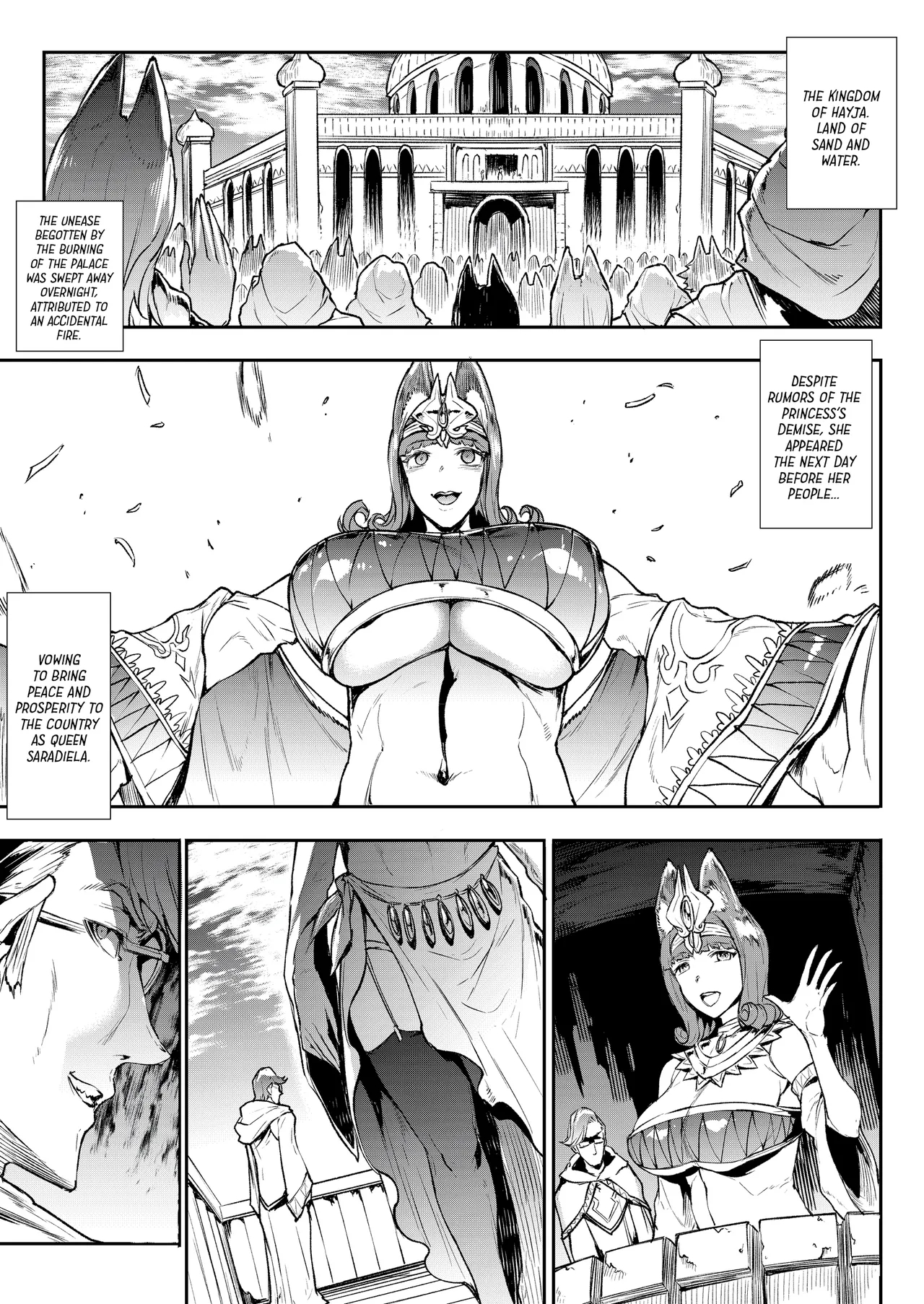 Jasim: Futanari Sword Dancer Anthology page 40