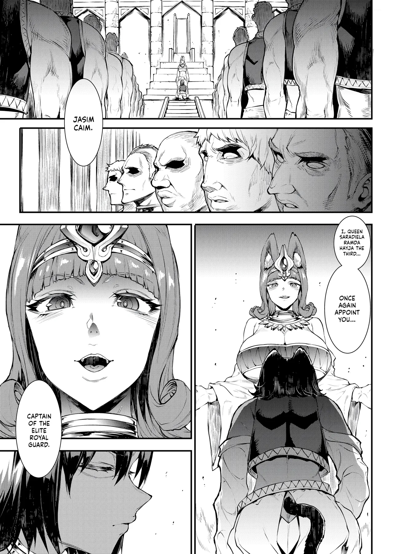 Jasim: Futanari Sword Dancer Anthology page 44