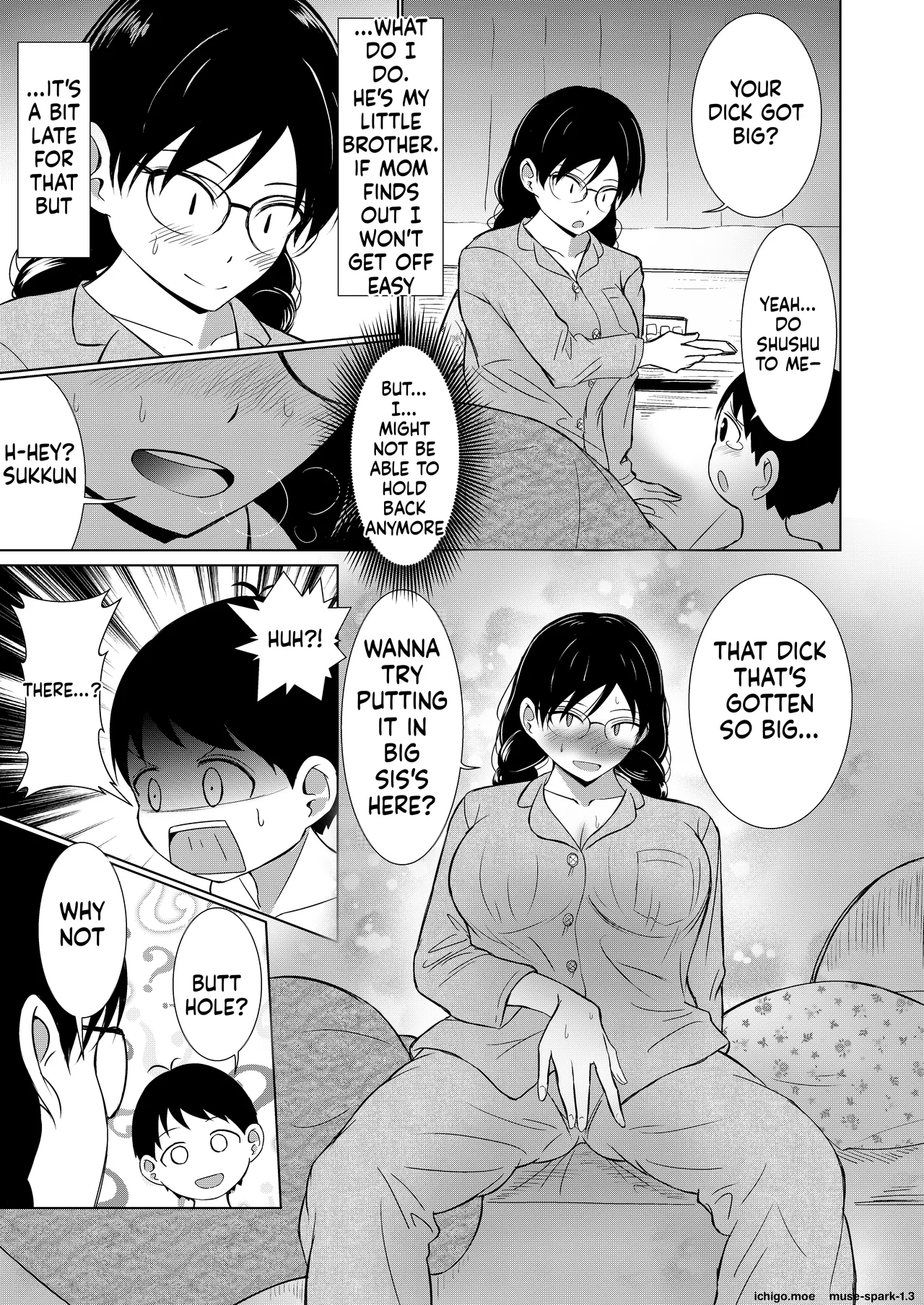 Jimi-gao Onee-chan Ganbaru! ~hajimete No Bokki Ni Odoroite Gyan Naki Suru Otouto No Osewa Wa Taihen!~ page 26