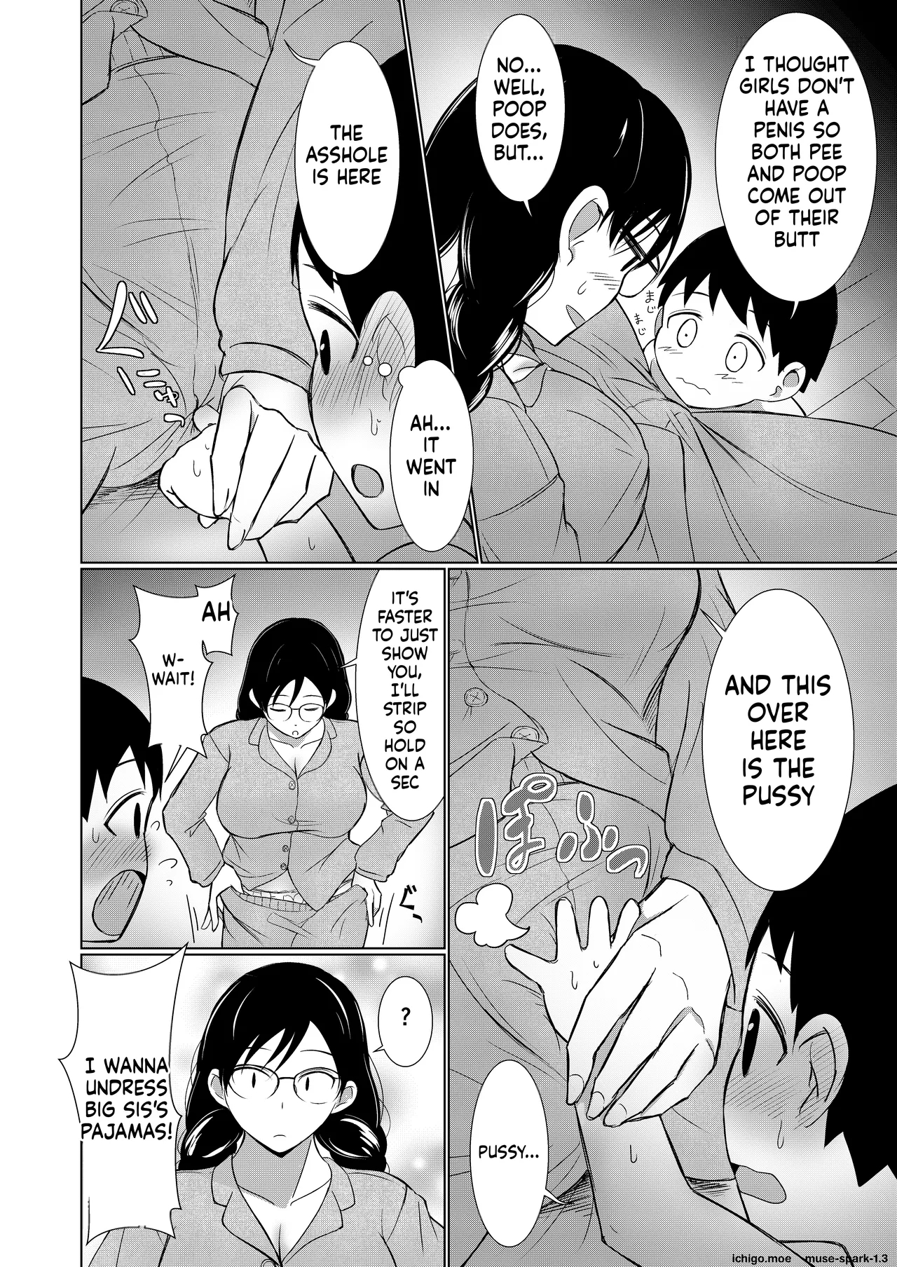 Jimi-gao Onee-chan Ganbaru! ~hajimete No Bokki Ni Odoroite Gyan Naki Suru Otouto No Osewa Wa Taihen!~ page 27