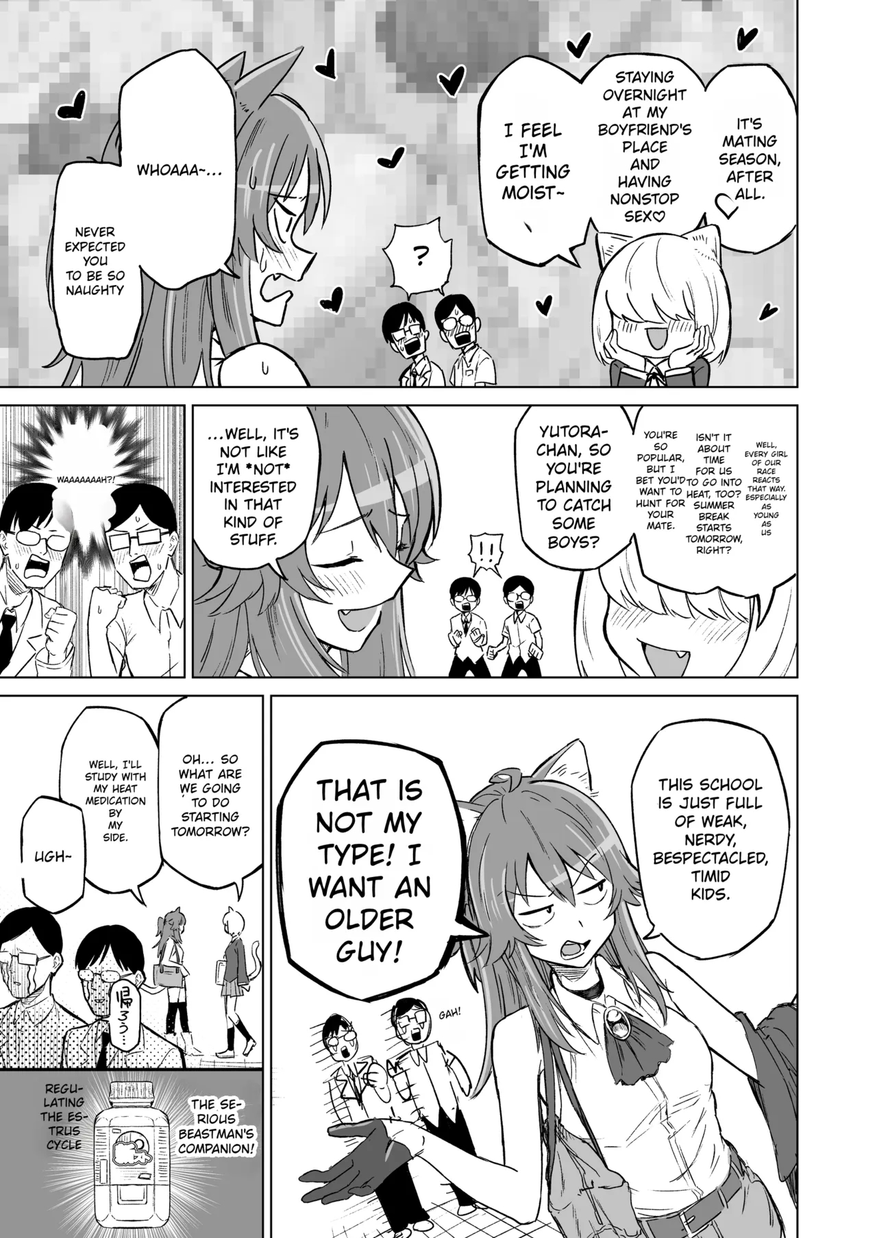 Just Because It's Mating Season Doesn't Mean I'm Going To Fall In Love With Some Old Man I Hate...! page 8