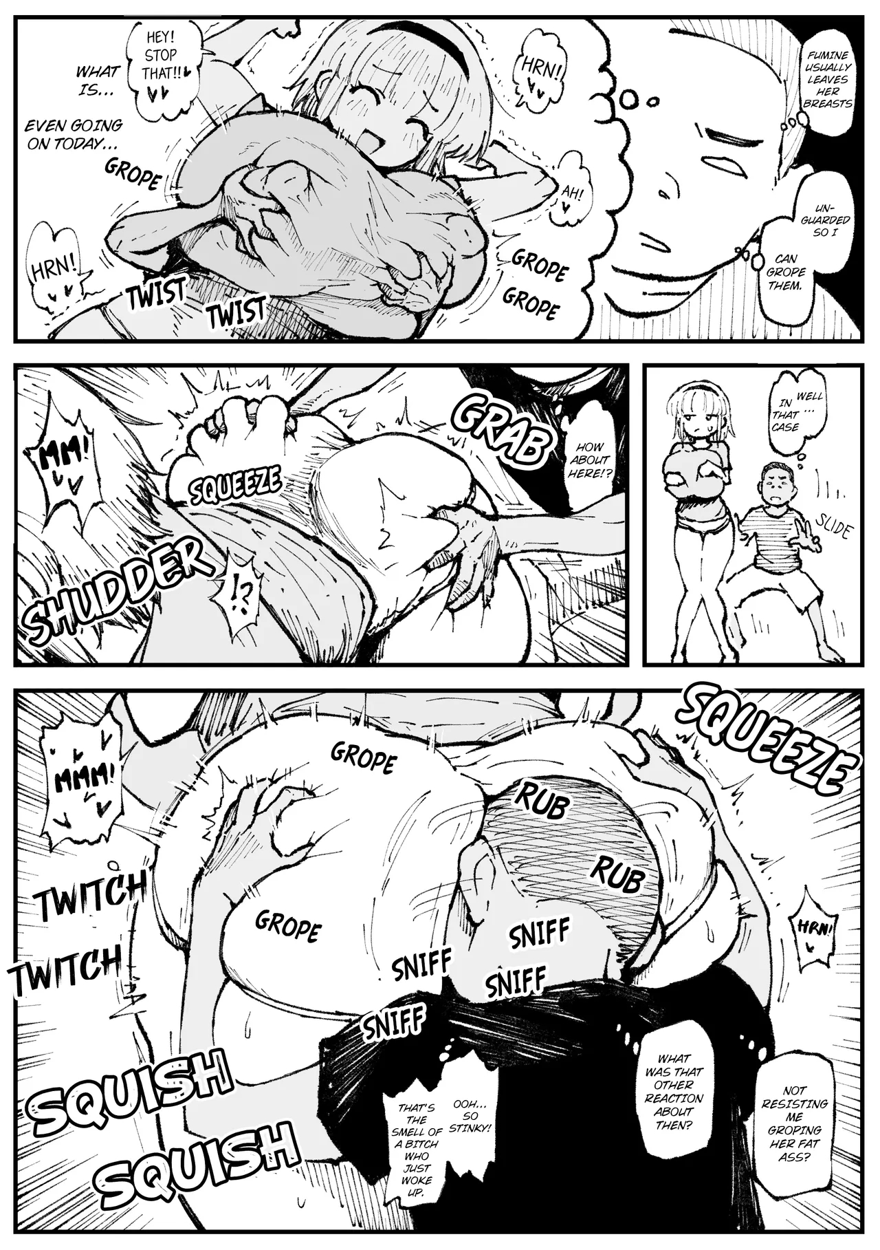 Kaihatsu Chikubi Ga Nerawarete Pinch Na Fumine page 4