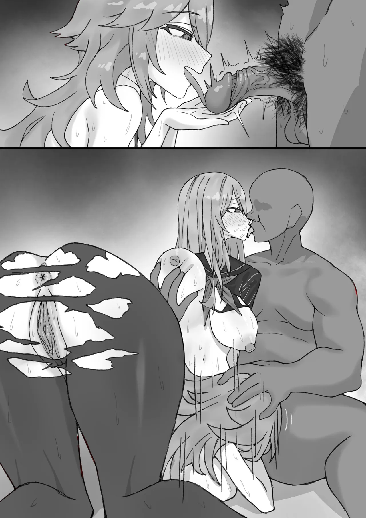Kiara X Calli Threesome page 27