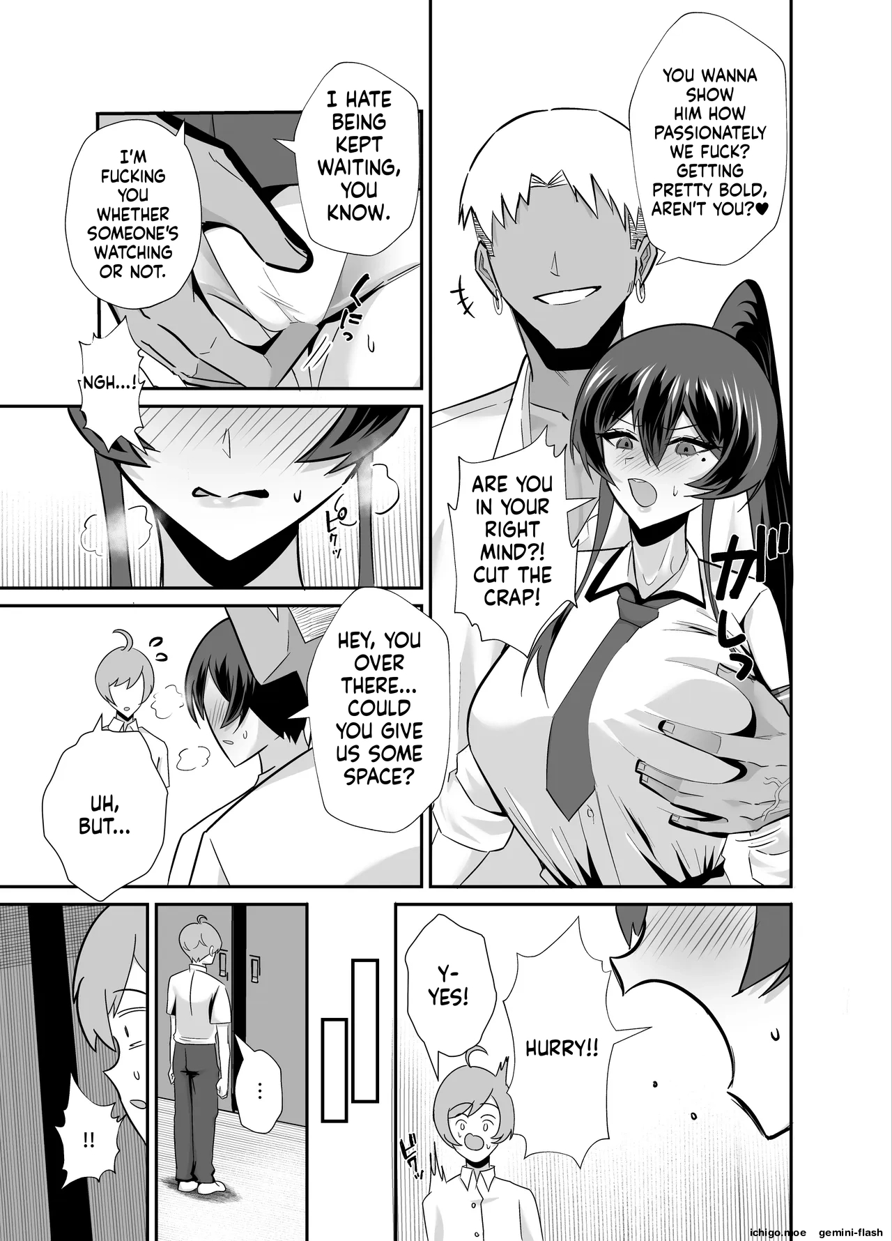 Kuppuku 3 ~fuuki Iinchou Wa Motomerarete Dokusen Sarete...~ page 8