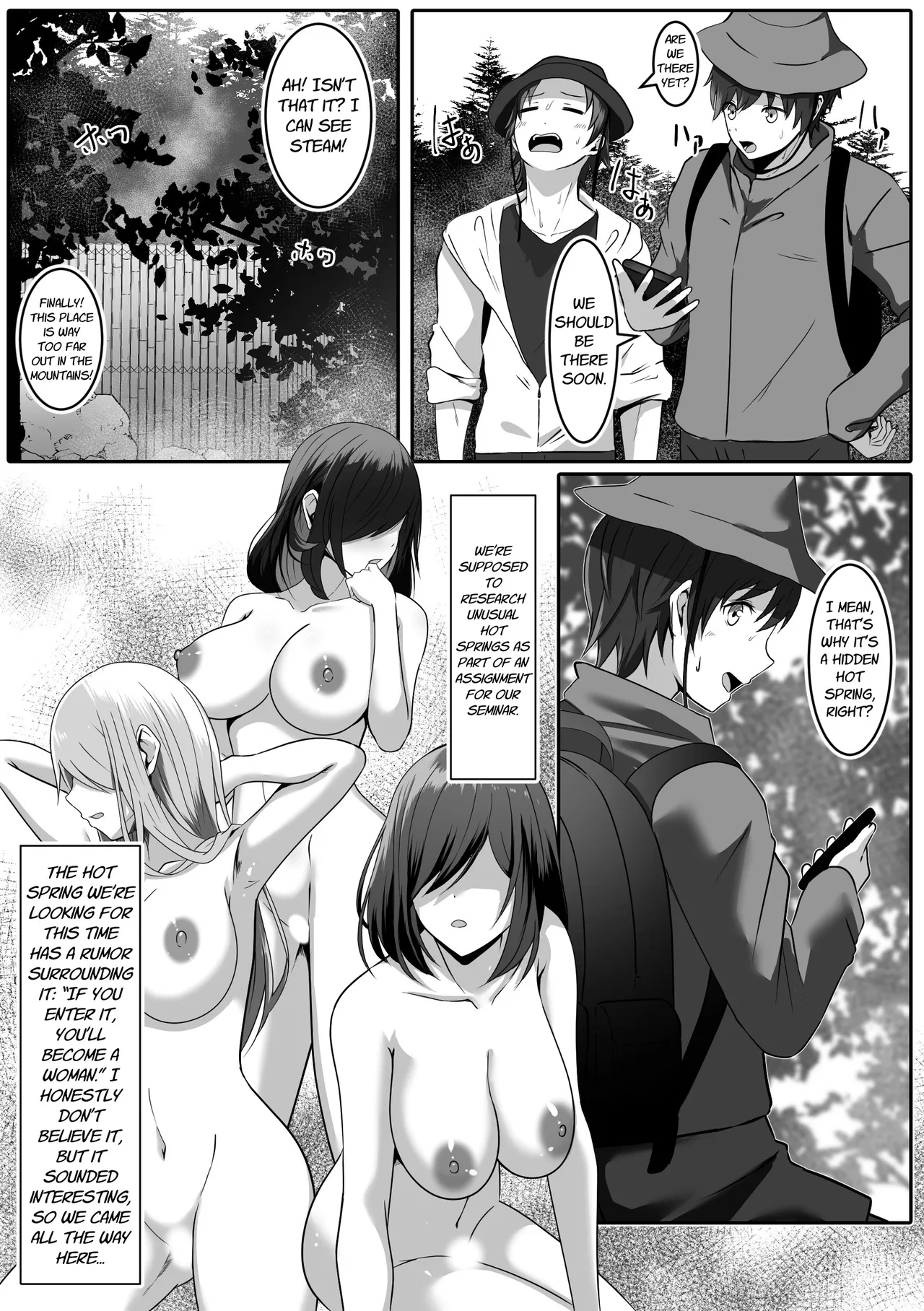 Long Soaks! The Secret Hot Spring That Turns You Into A Woman page 3