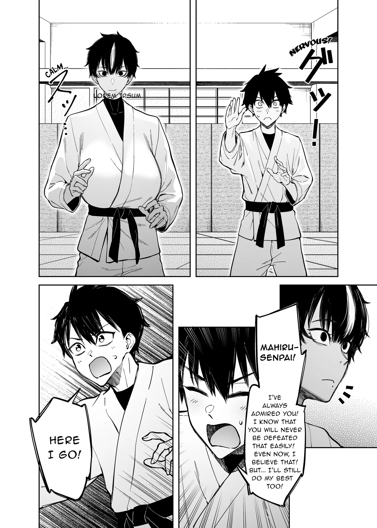 Mahiru-senpai's First Love page 43