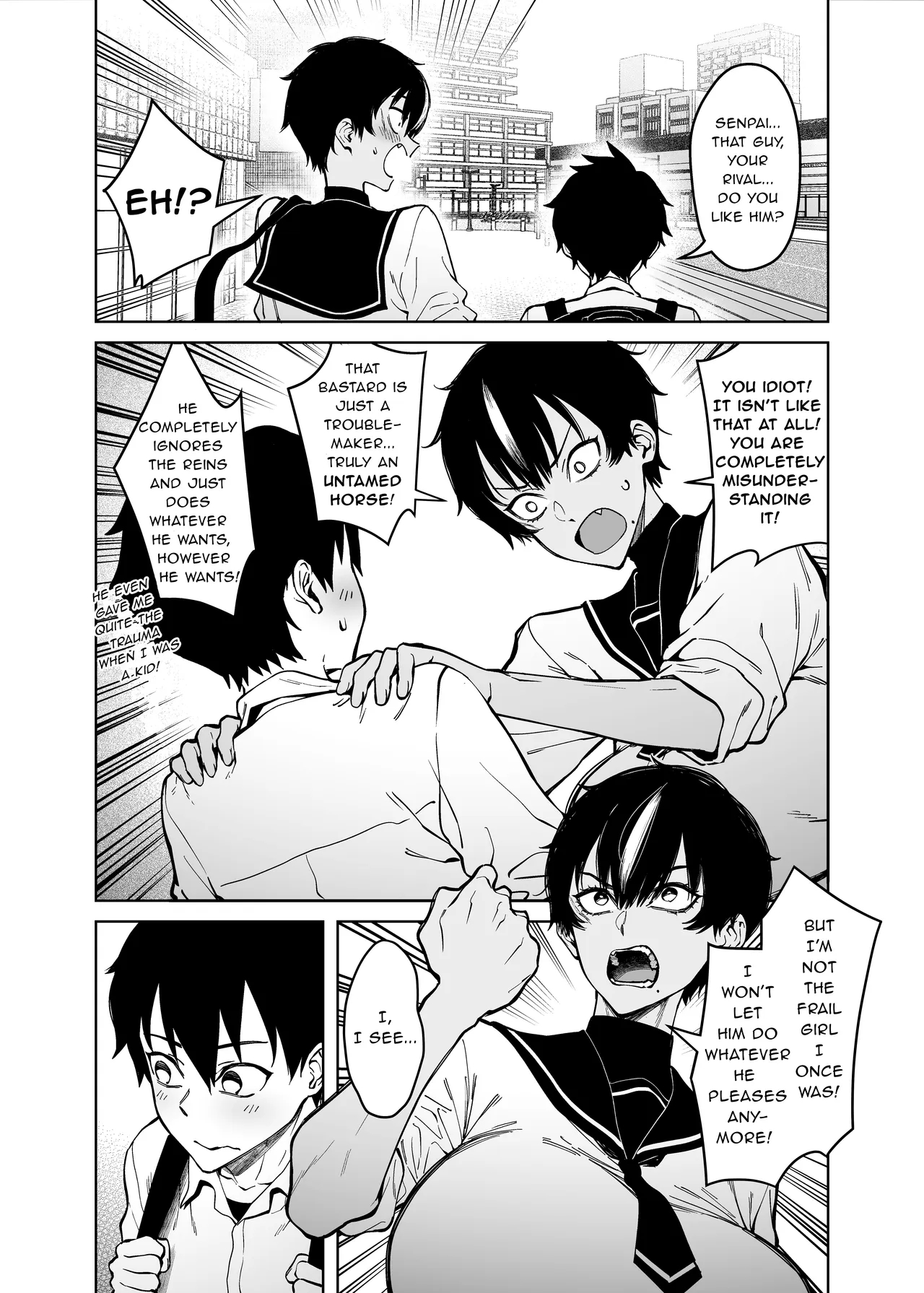 Mahiru-senpai's First Love page 6