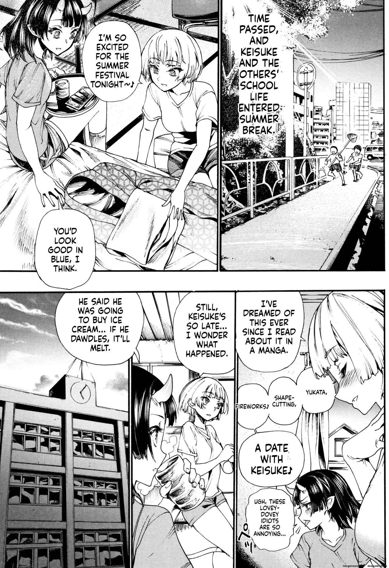 Mankai Harem School page 128