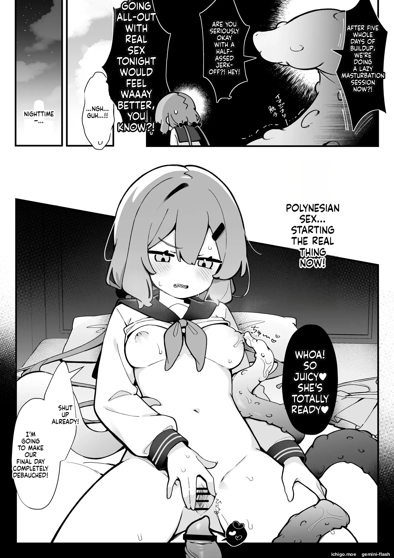 Masaka Watashi Ga Shokushu Ecchi Suru Nante...♡ 2 Polynesian Sex Hen page 19