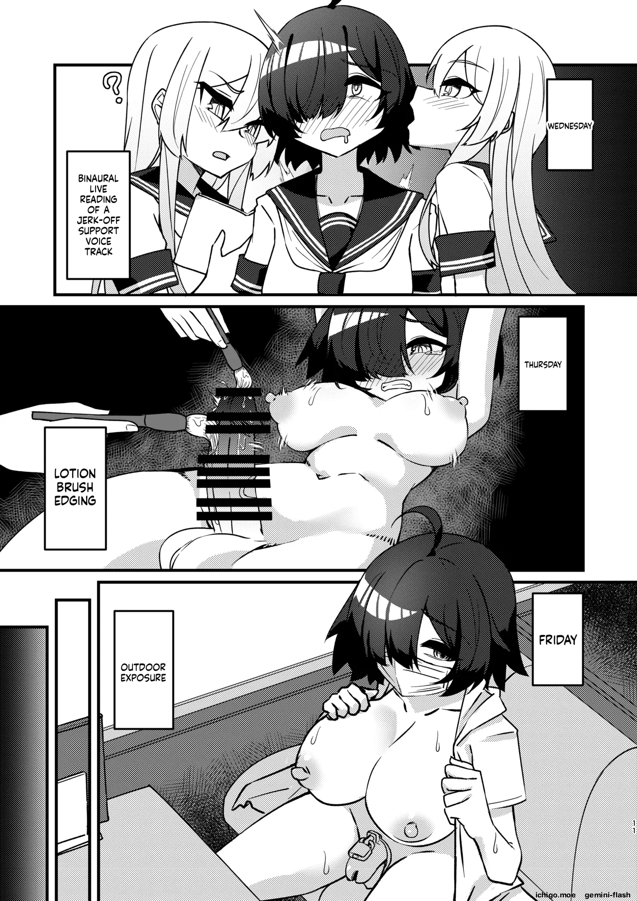 Mikaguuland] Futanari In Kya Musume Ga Do-s Futago Shimai Ni Omocha Ni Sareru Hanashi 2 page 10
