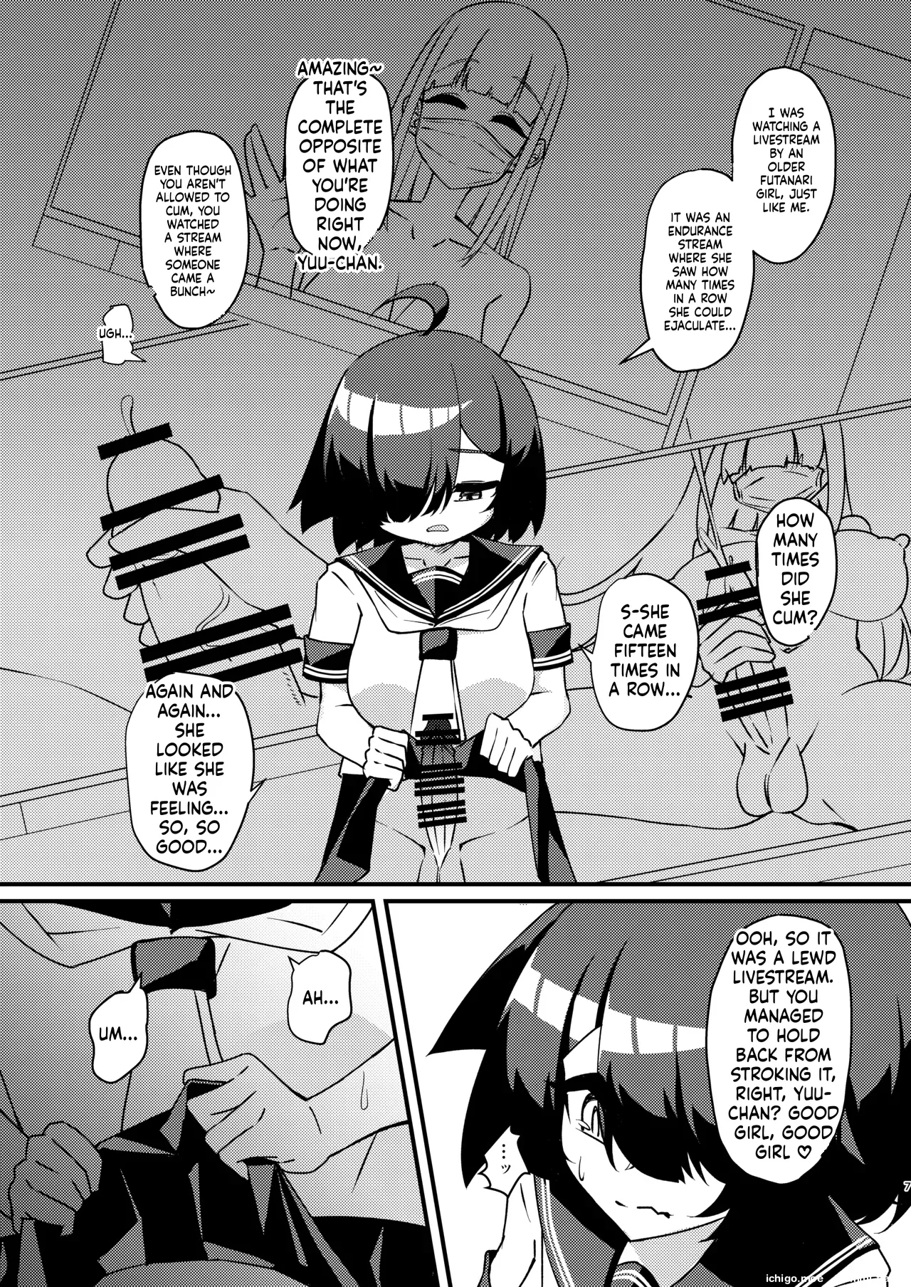 Mikaguuland] Futanari In Kya Musume Ga Do-s Futago Shimai Ni Omocha Ni Sareru Hanashi 2 page 6