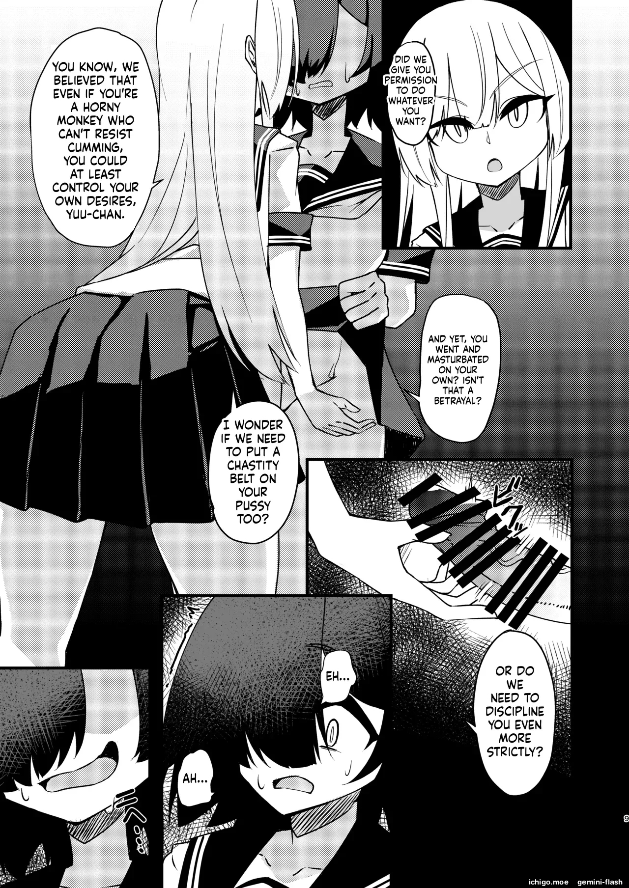 Mikaguuland] Futanari In Kya Musume Ga Do-s Futago Shimai Ni Omocha Ni Sareru Hanashi 2 page 8