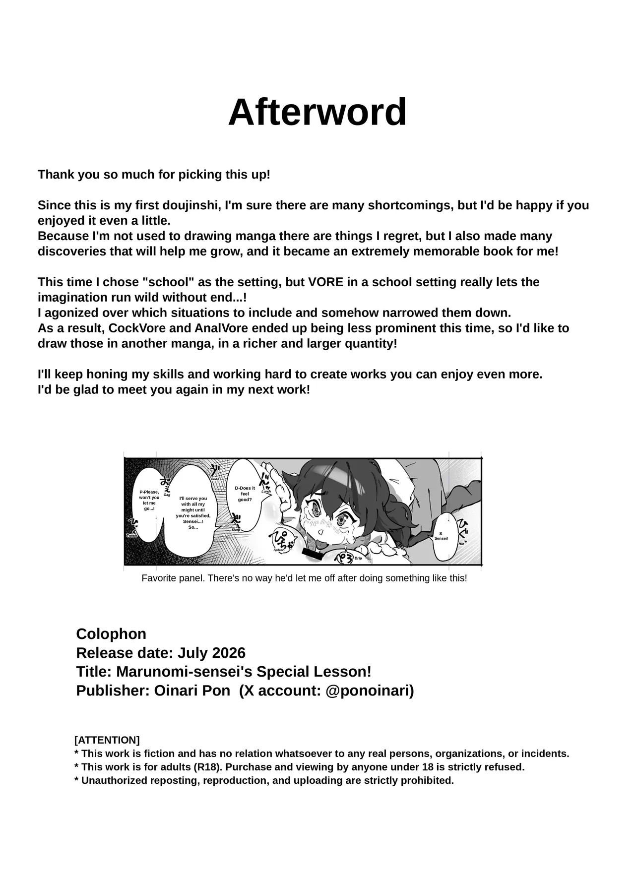 Miss Marunomi's Special Class! page 42