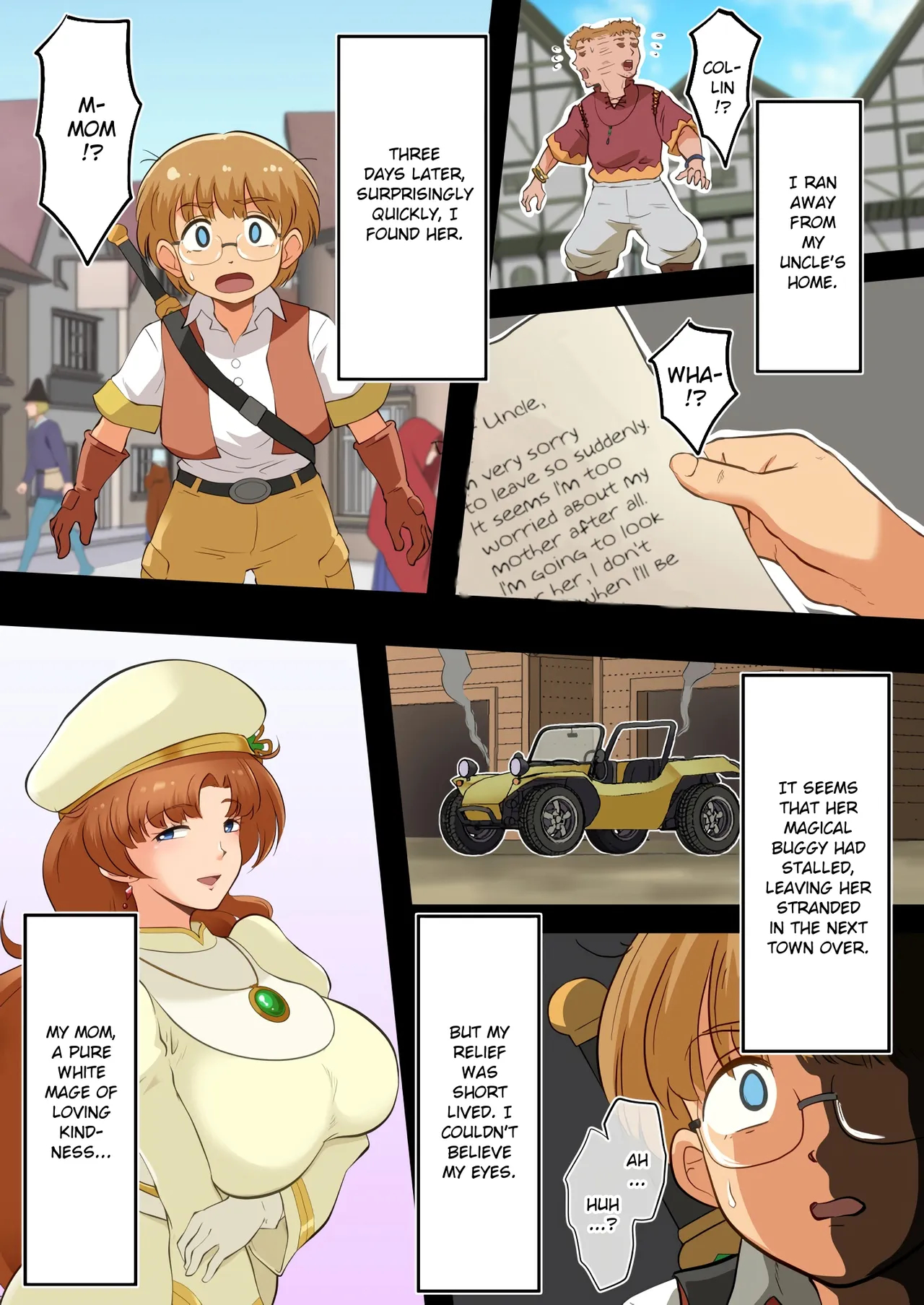 Mom's Outfit Is So Sexy I Can't Even Focus On Our Adventure! page 4