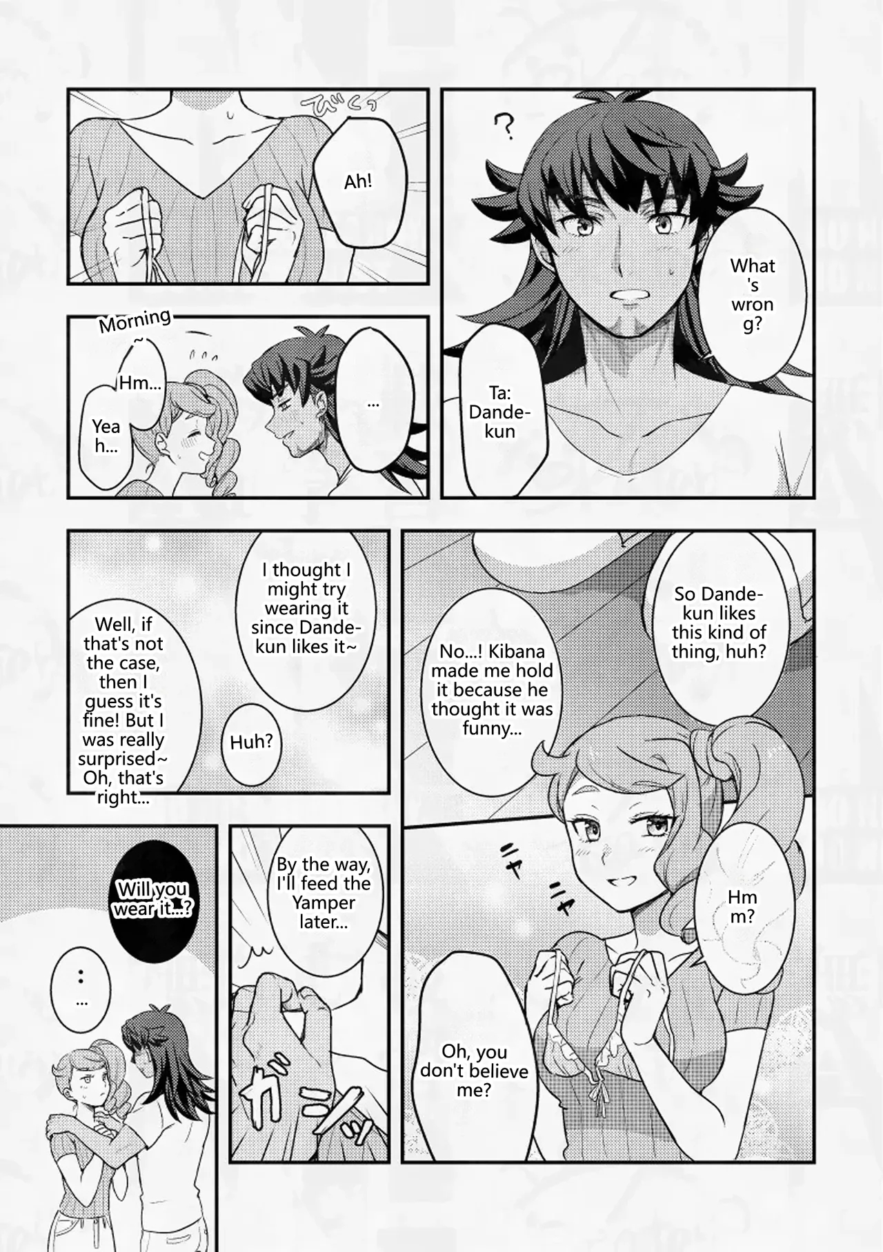 My Childhood Friend And Cute Girlfriend Is Soft On Me After All! page 14