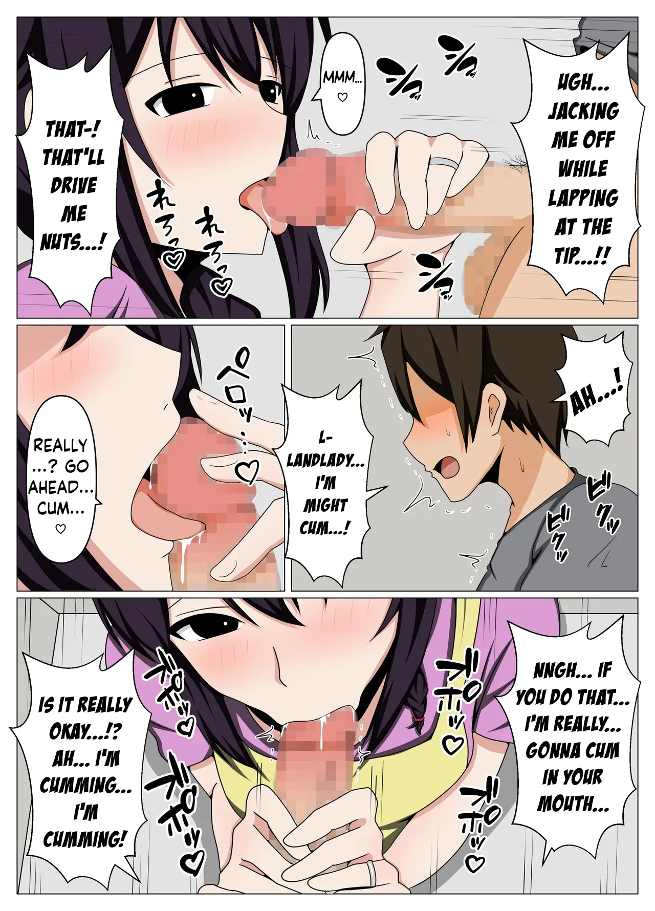 My Widowed Landlady Is Pent-up, So I Paid Rent With My Body page 10