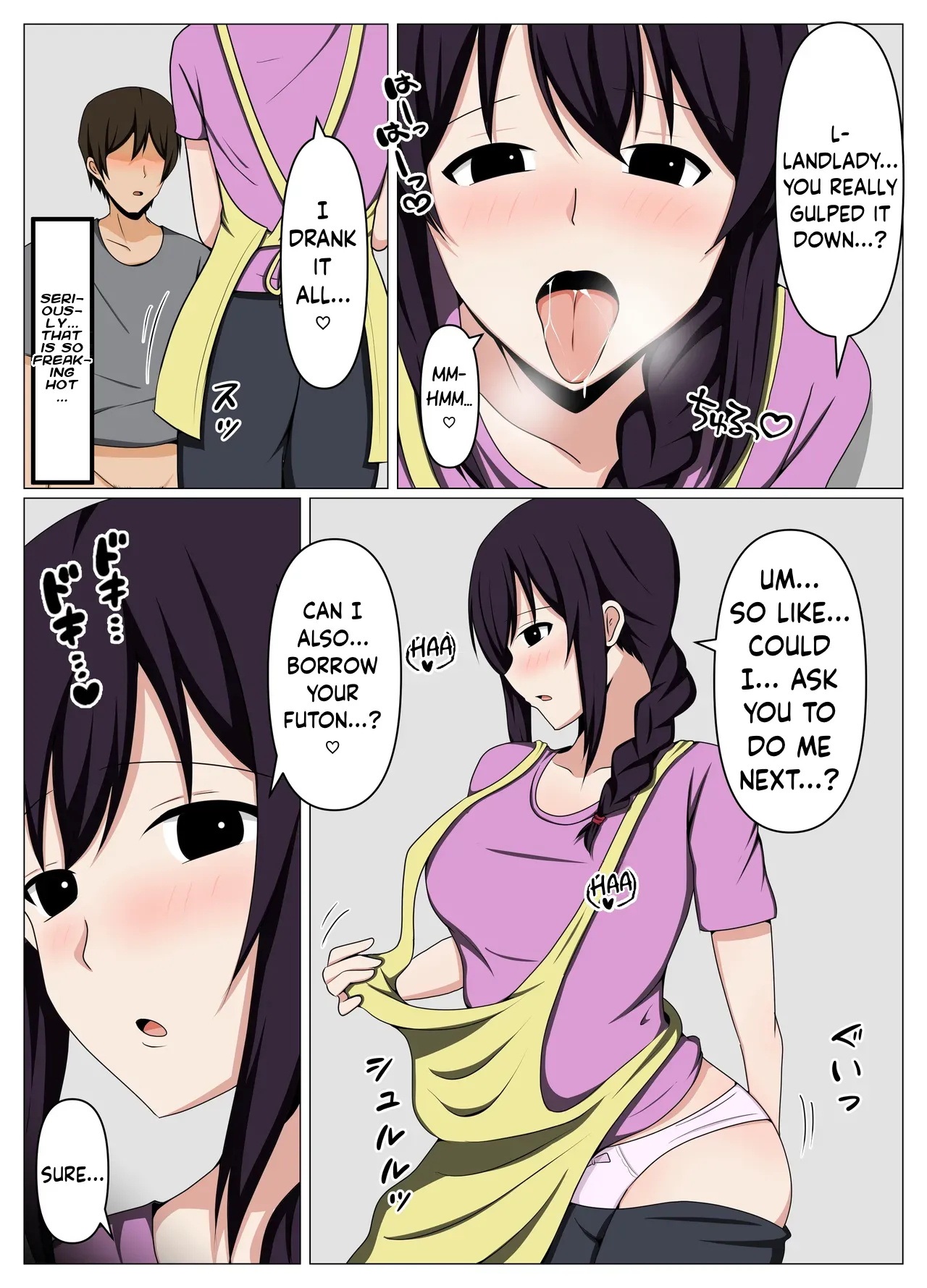 My Widowed Landlady Is Pent-up, So I Paid Rent With My Body page 12