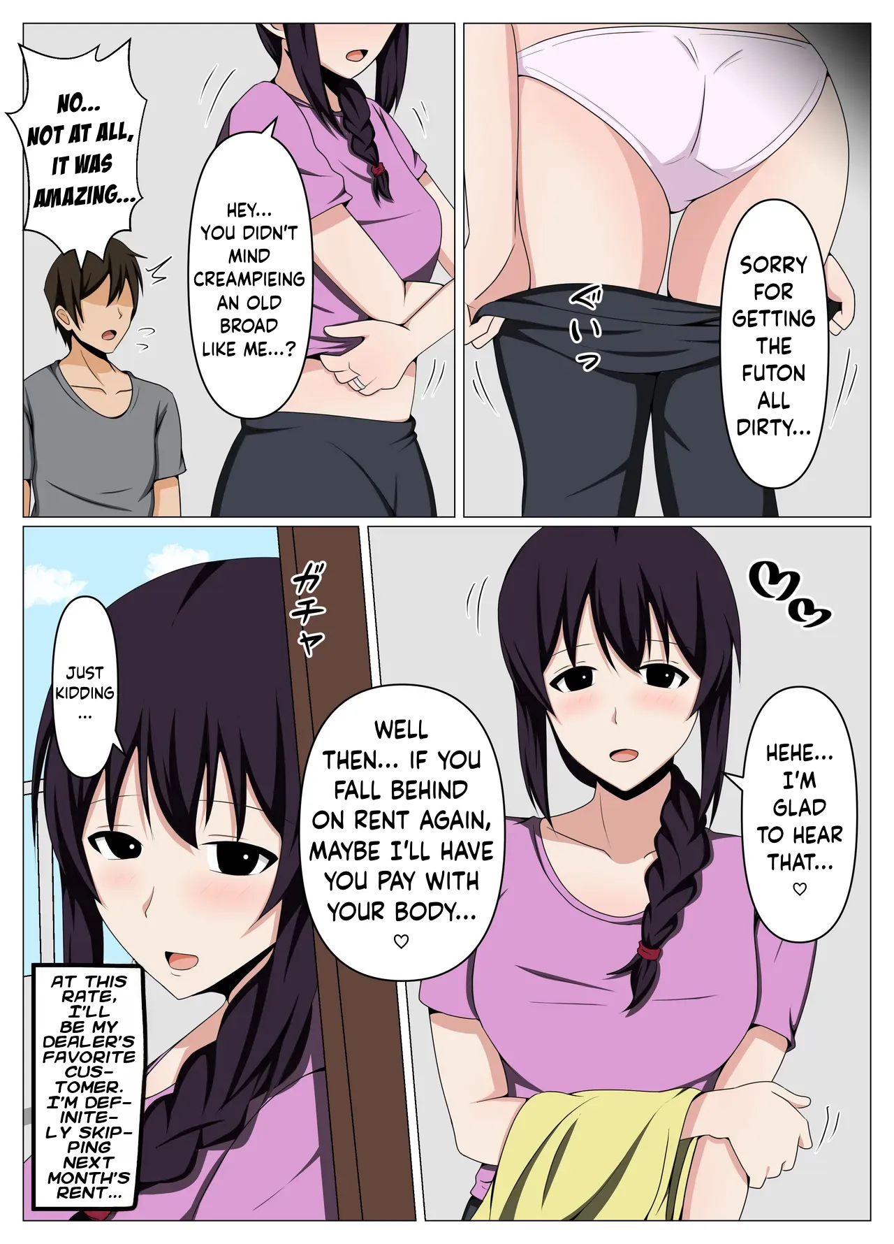 My Widowed Landlady Is Pent-up, So I Paid Rent With My Body page 28