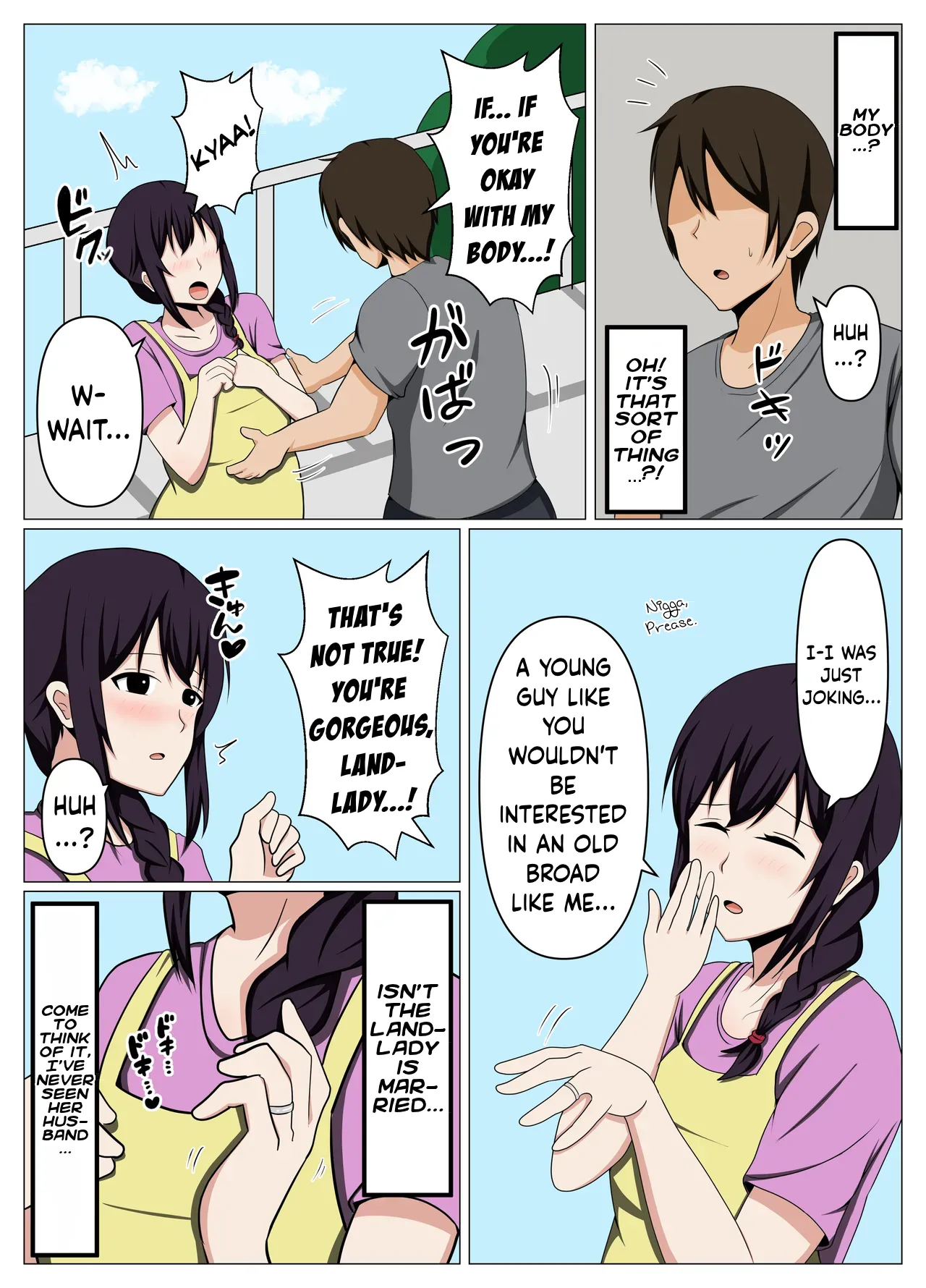 My Widowed Landlady Is Pent-up, So I Paid Rent With My Body page 4