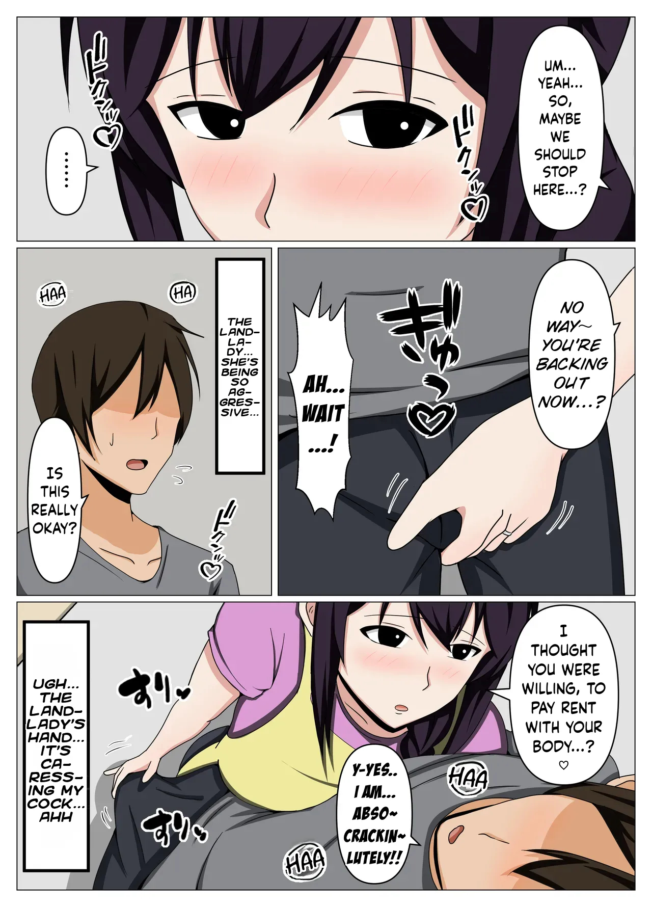 My Widowed Landlady Is Pent-up, So I Paid Rent With My Body page 7