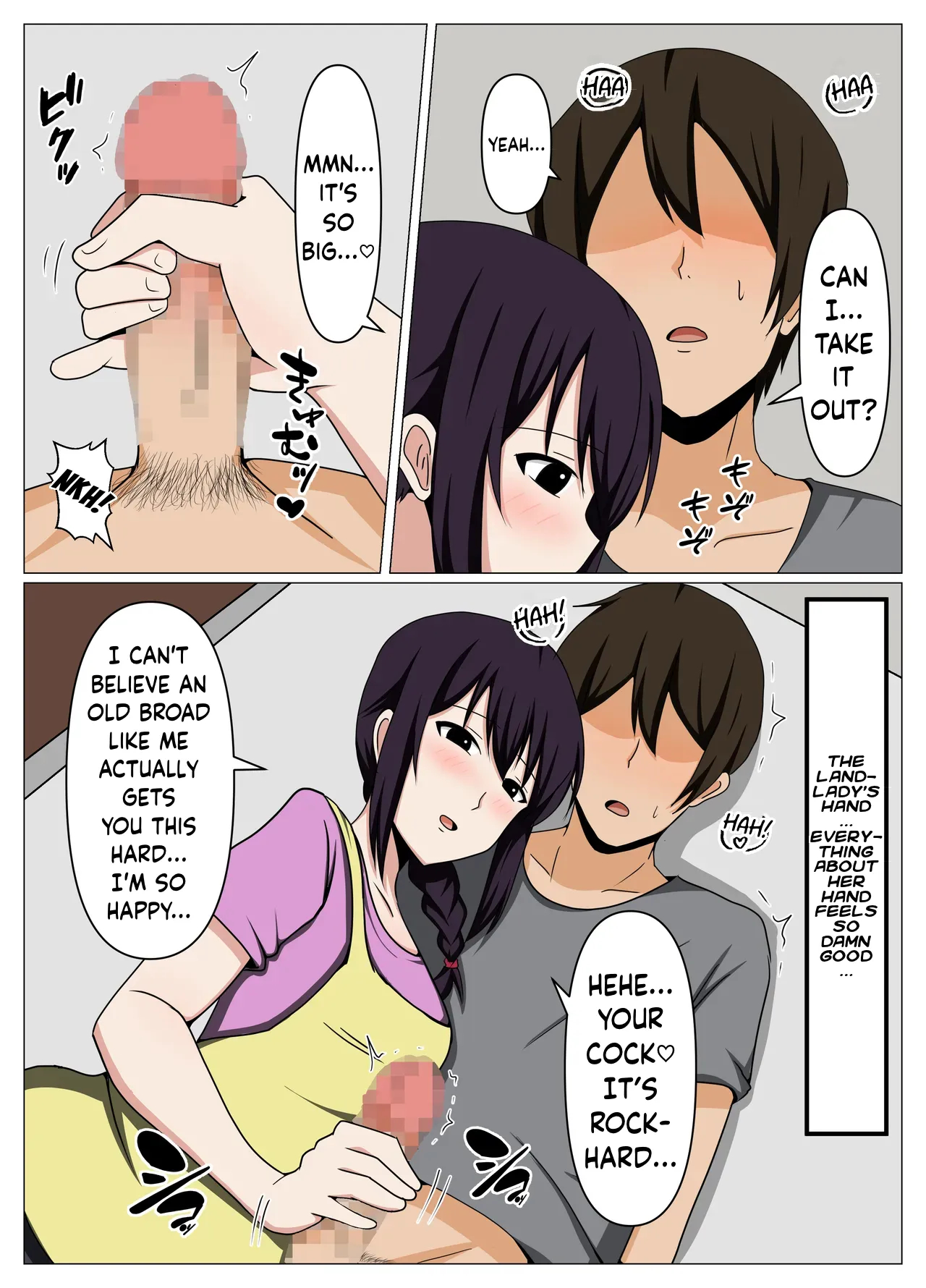 My Widowed Landlady Is Pent-up, So I Paid Rent With My Body page 8
