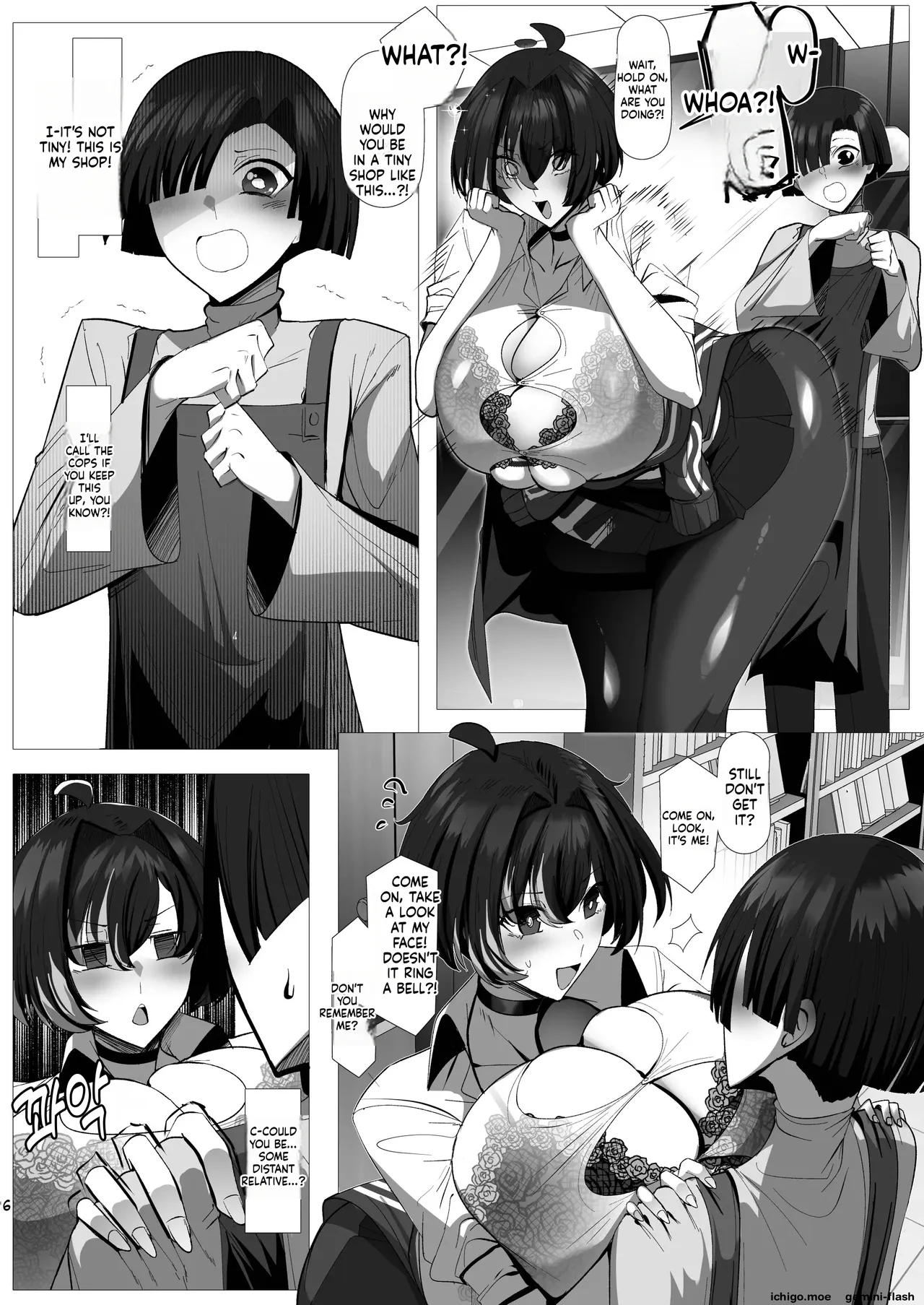 Nekketsu Retsujou Card Butler Reon page 6