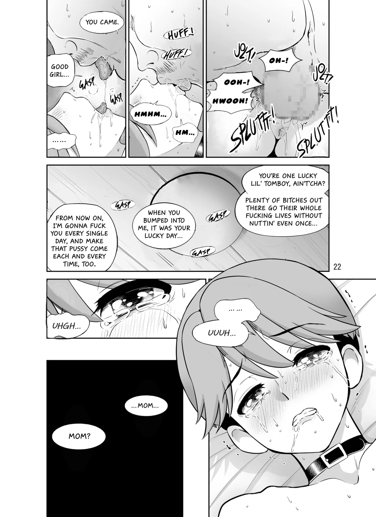 Netorare'd Tomboyish Mom page 22