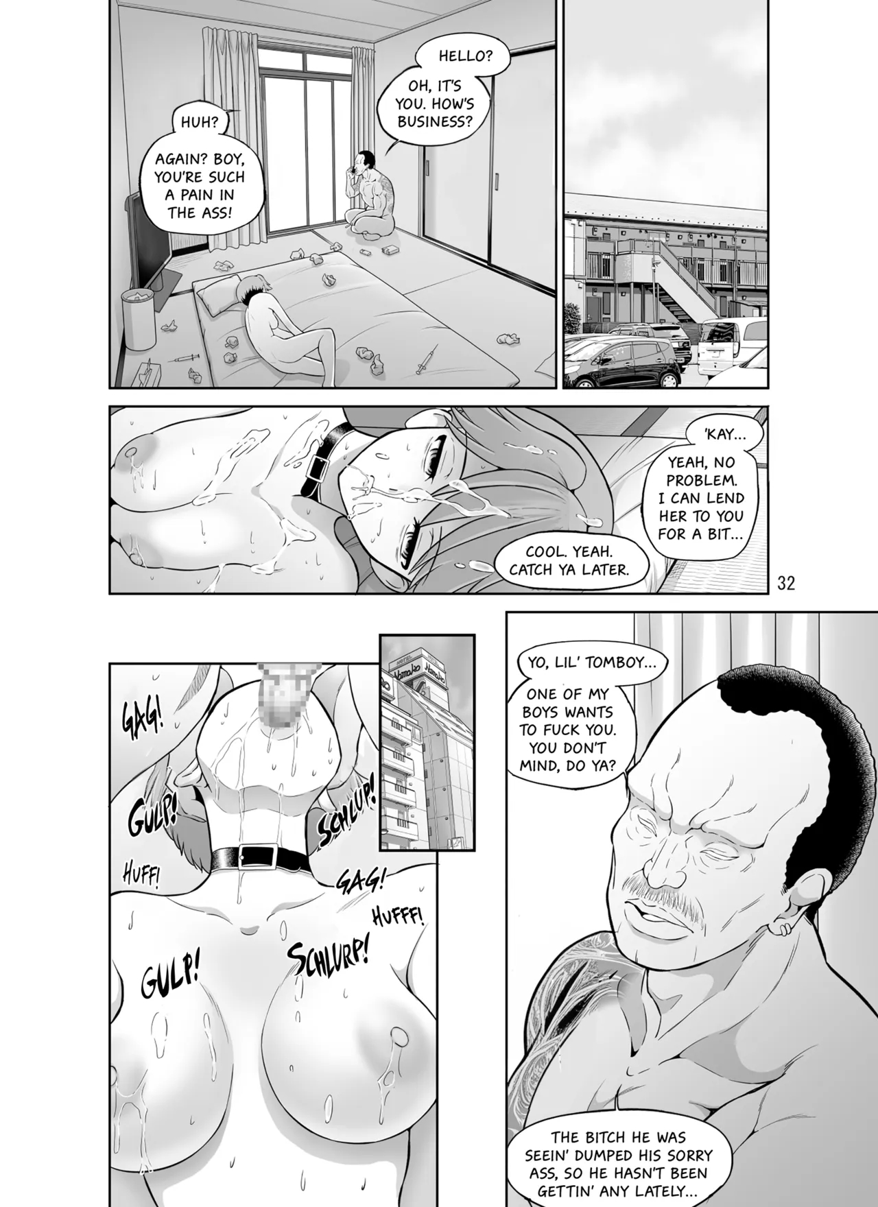 Netorare'd Tomboyish Mom page 32