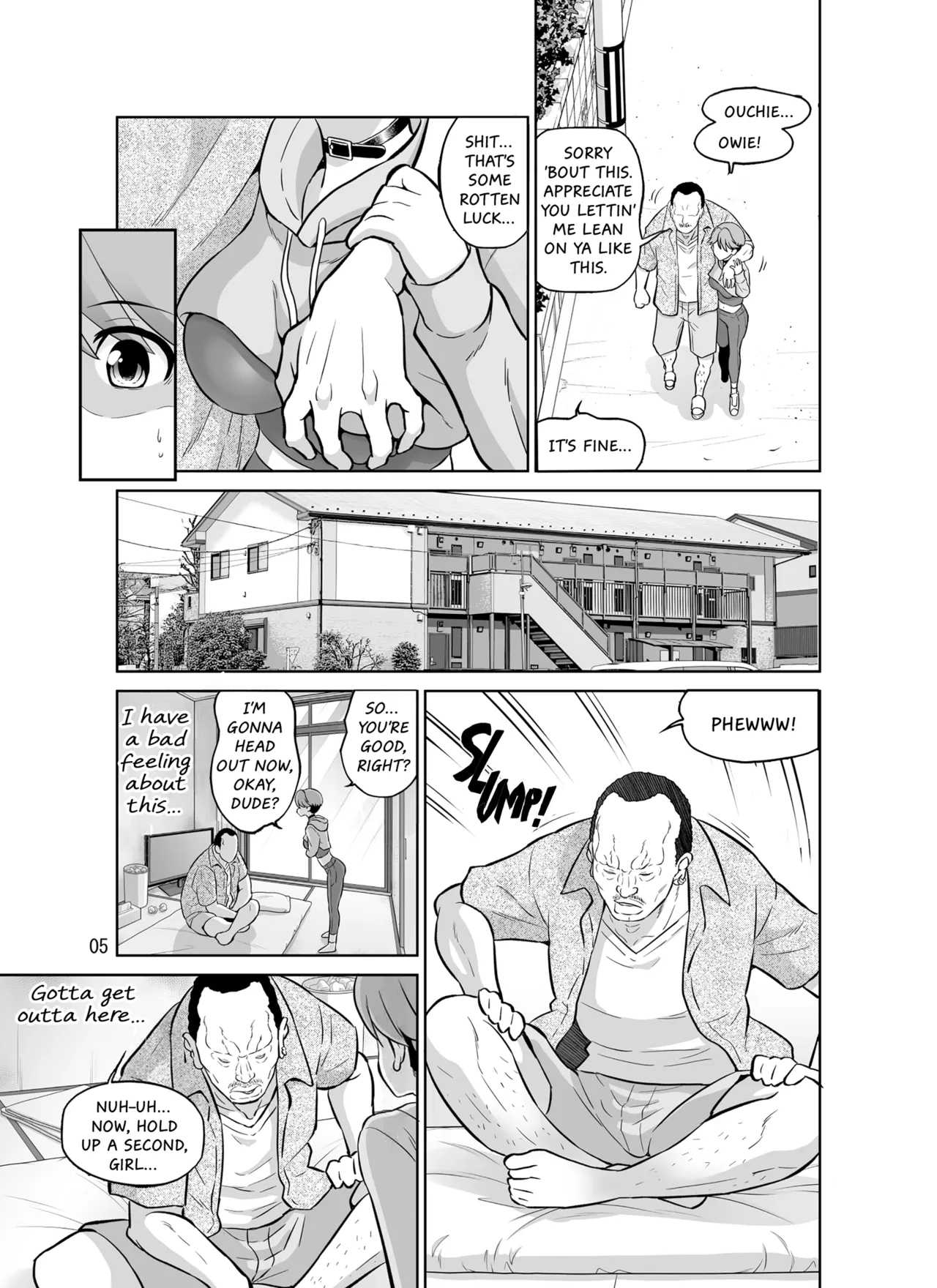Netorare'd Tomboyish Mom page 5