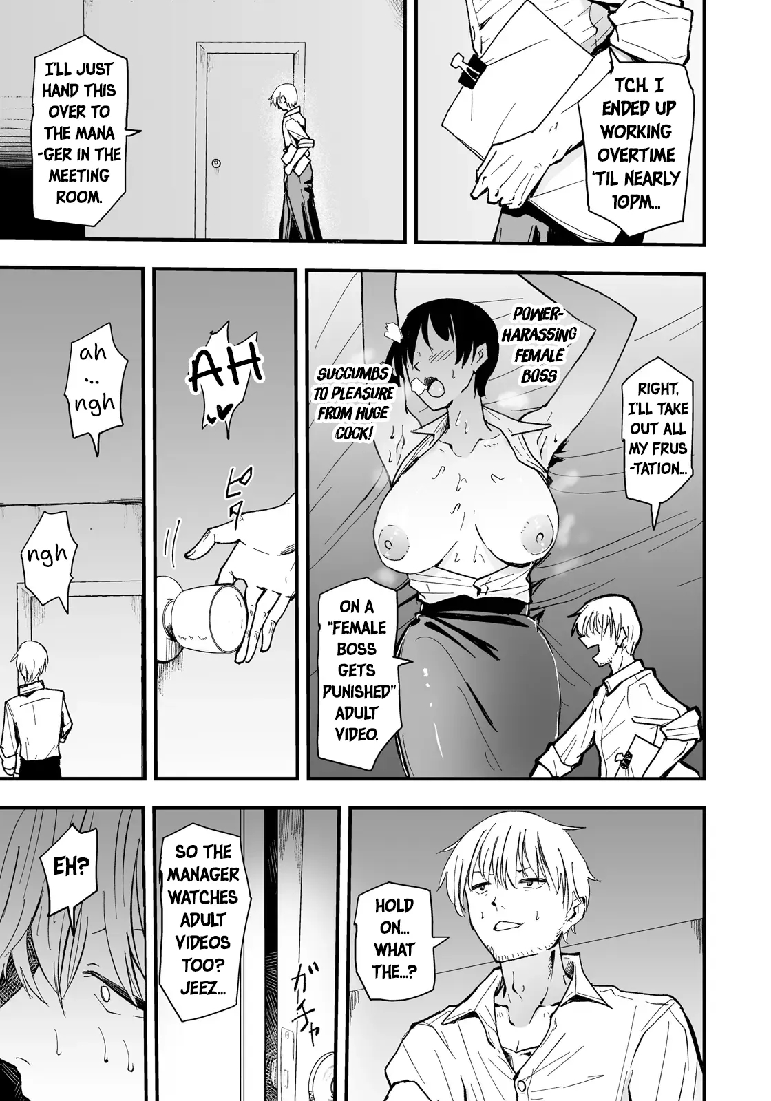 Office Sex Service ~disciplining The Power-harassing Female Boss~ page 3
