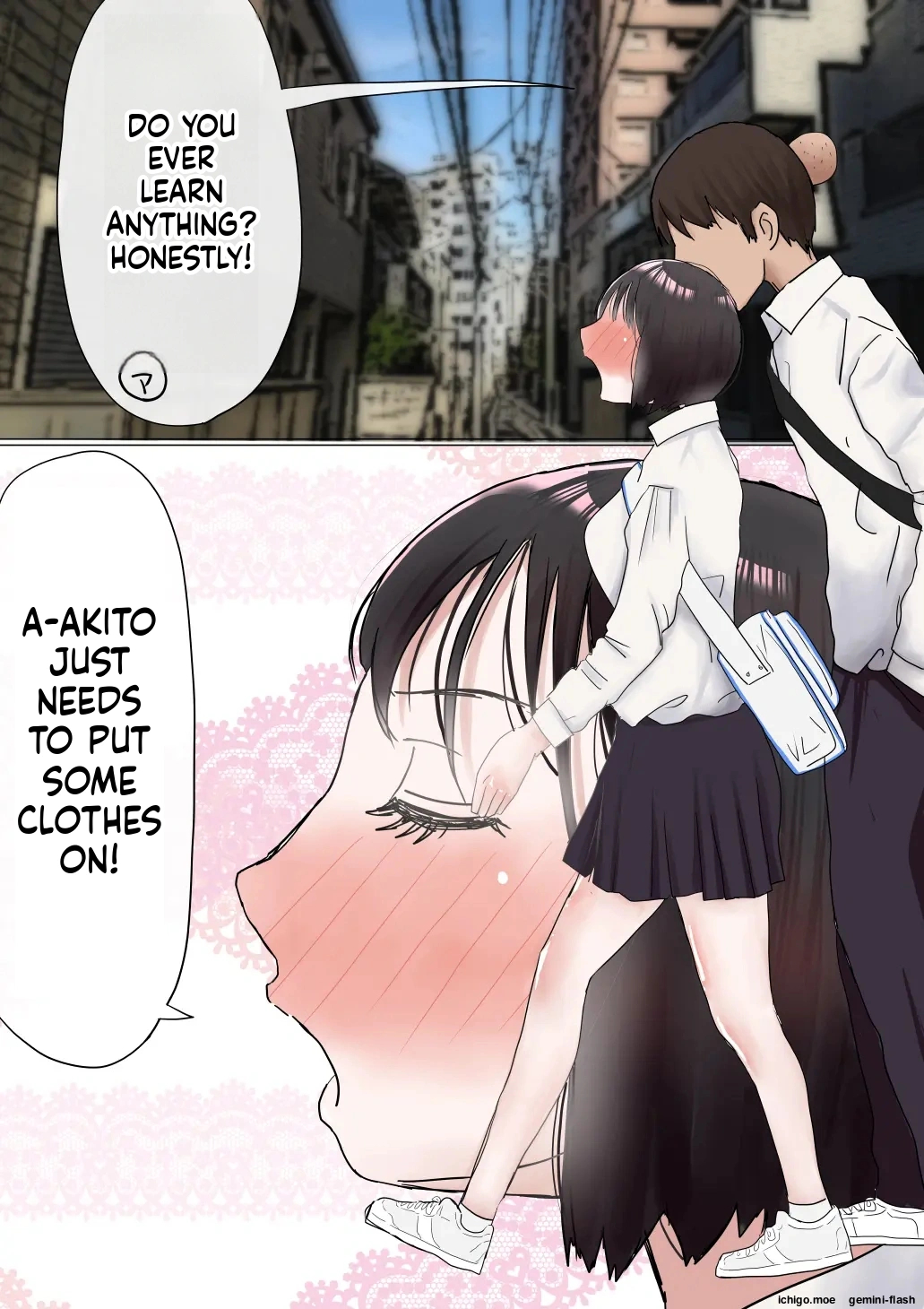 Ore No Hatsukoi Osananajimi Ga, Otoko Tomodachi No Sefri Datta Ken Ntr Fuumi page 203