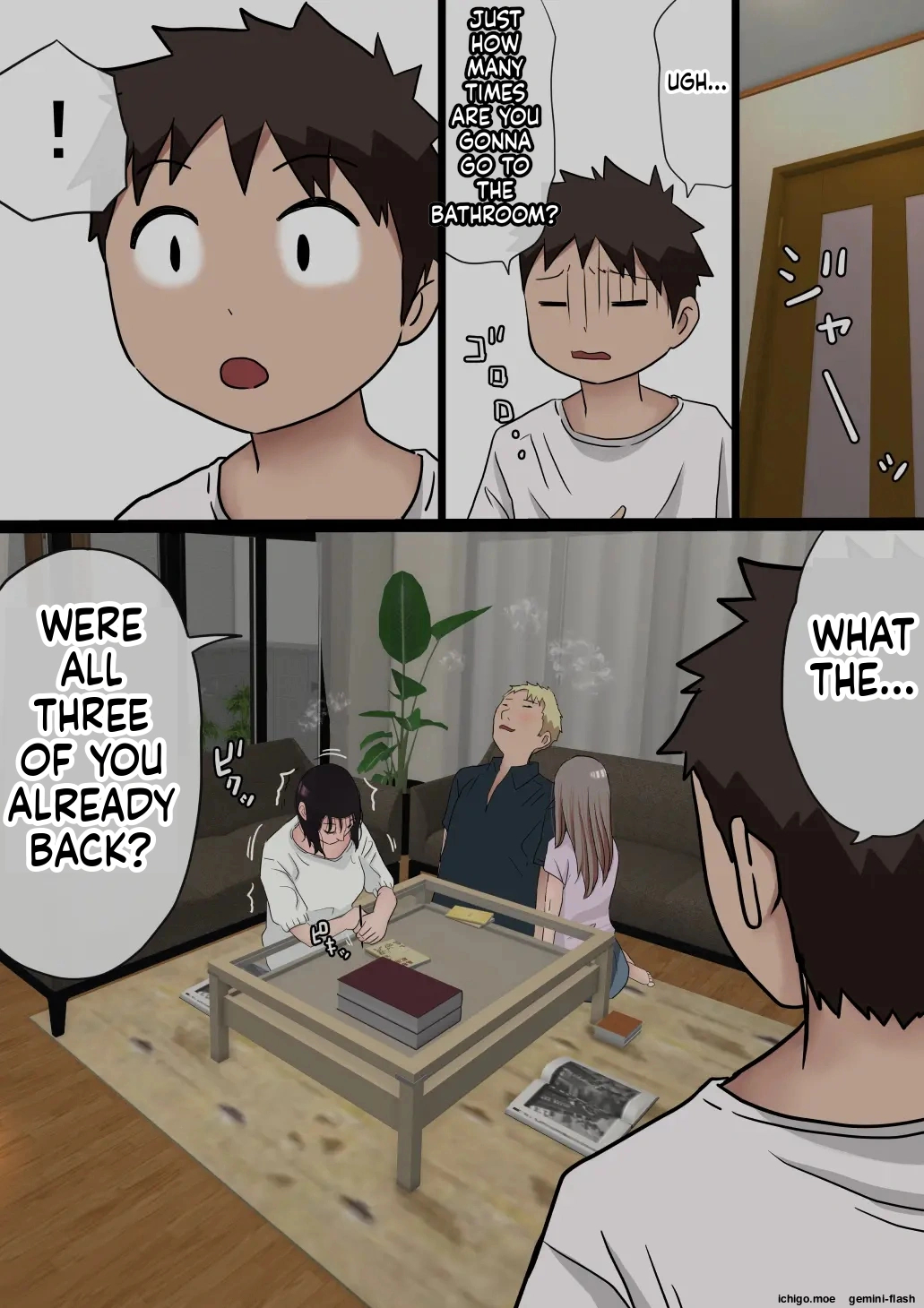 Ore No Kyonyuu Kanojo Ga, Yarichin Ni Ie No Naka De Ntr page 129