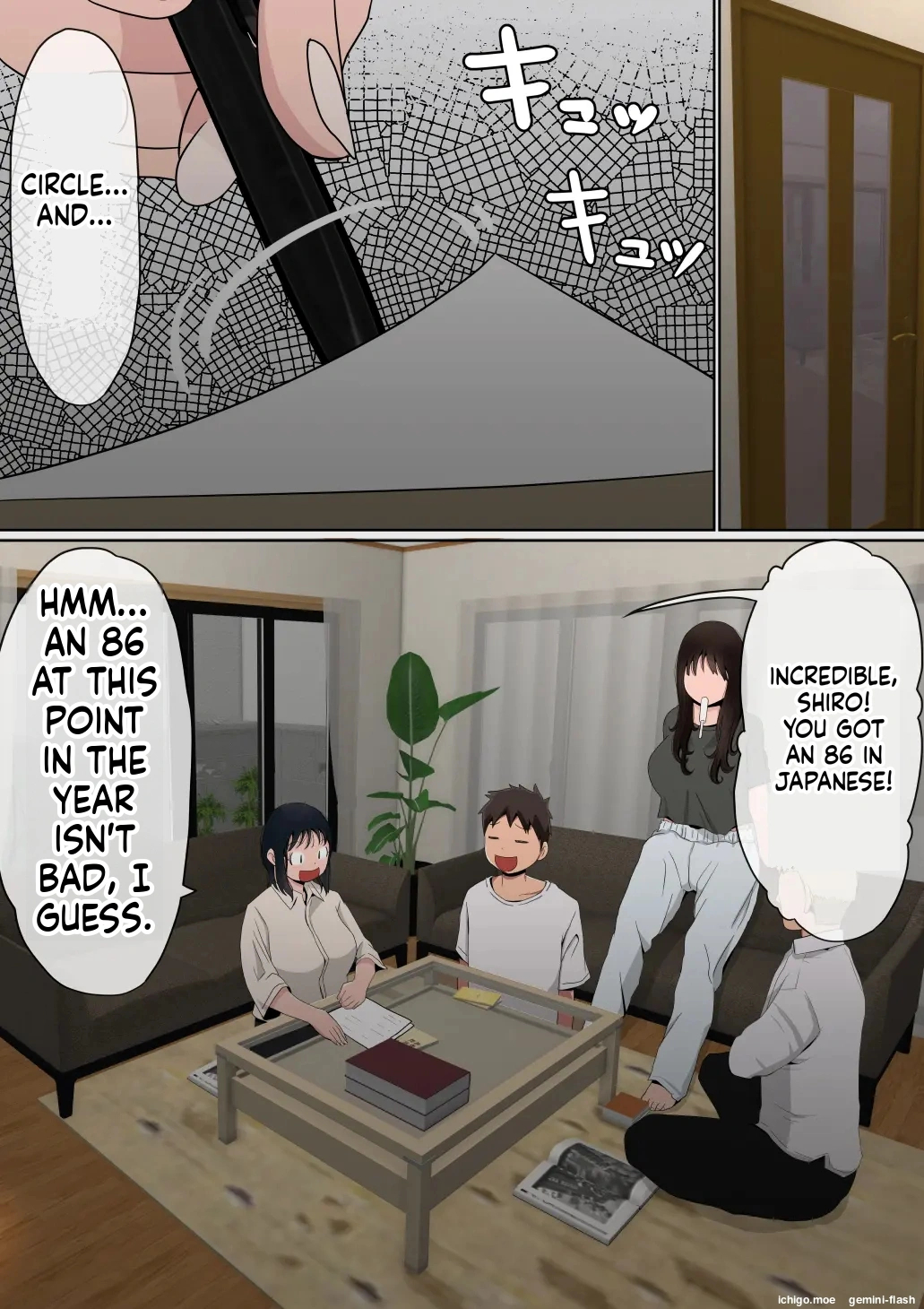 Ore No Kyonyuu Kanojo Ga, Yarichin Ni Ie No Naka De Ntr page 35