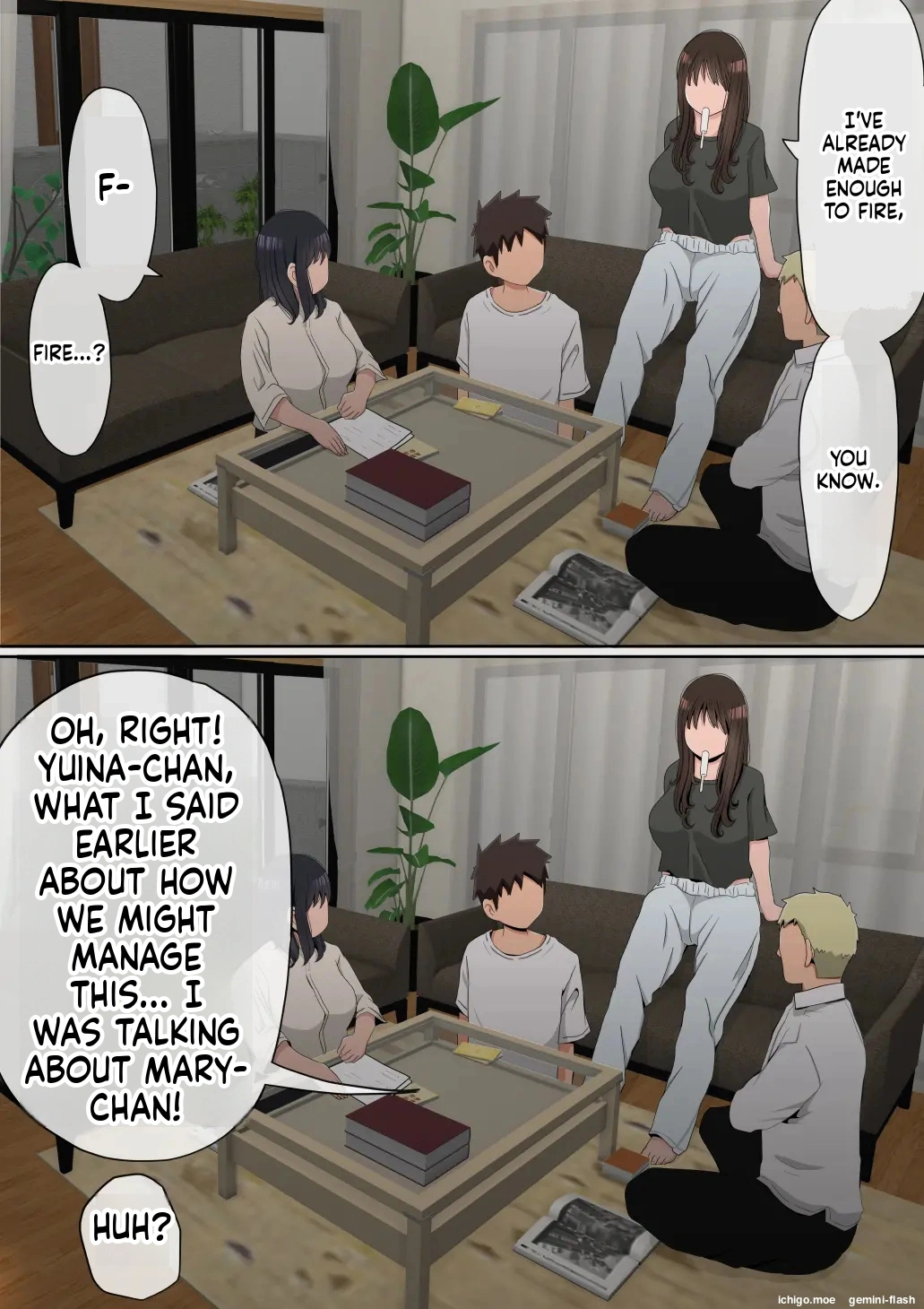 Ore No Kyonyuu Kanojo Ga, Yarichin Ni Ie No Naka De Ntr page 37