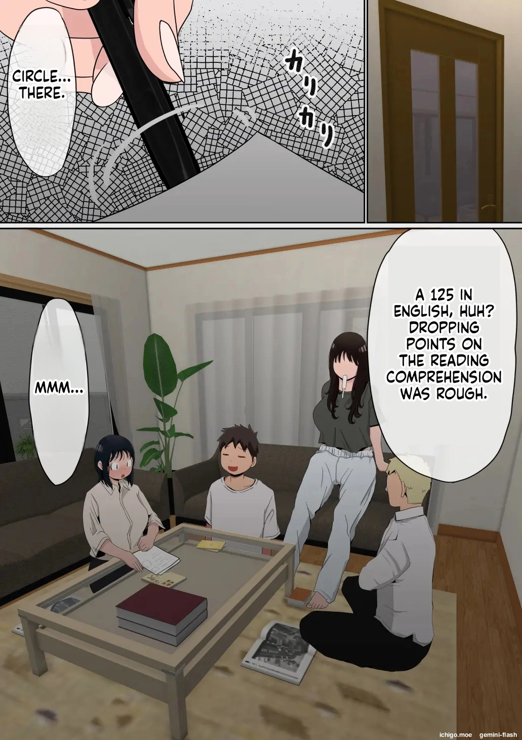 Ore No Kyonyuu Kanojo Ga, Yarichin Ni Ie No Naka De Ntr page 61