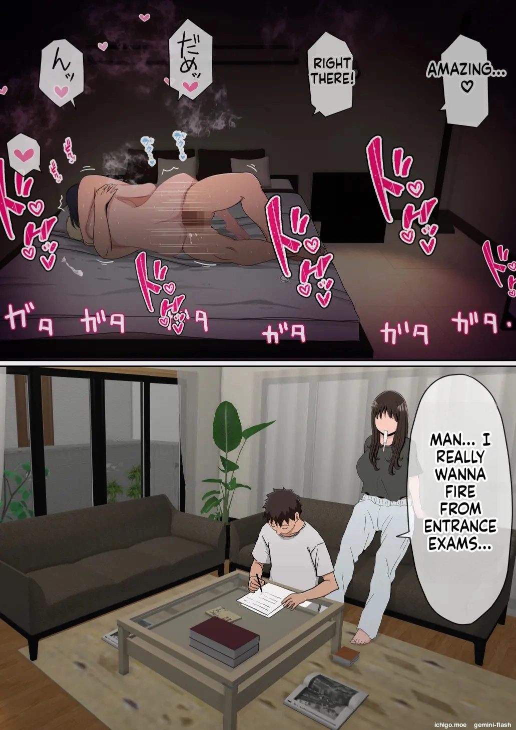 Ore No Kyonyuu Kanojo Ga, Yarichin Ni Ie No Naka De Ntr page 71