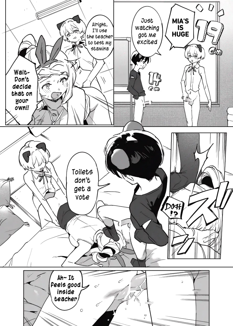 Professor Toilet's Meat Toilet Class page 12