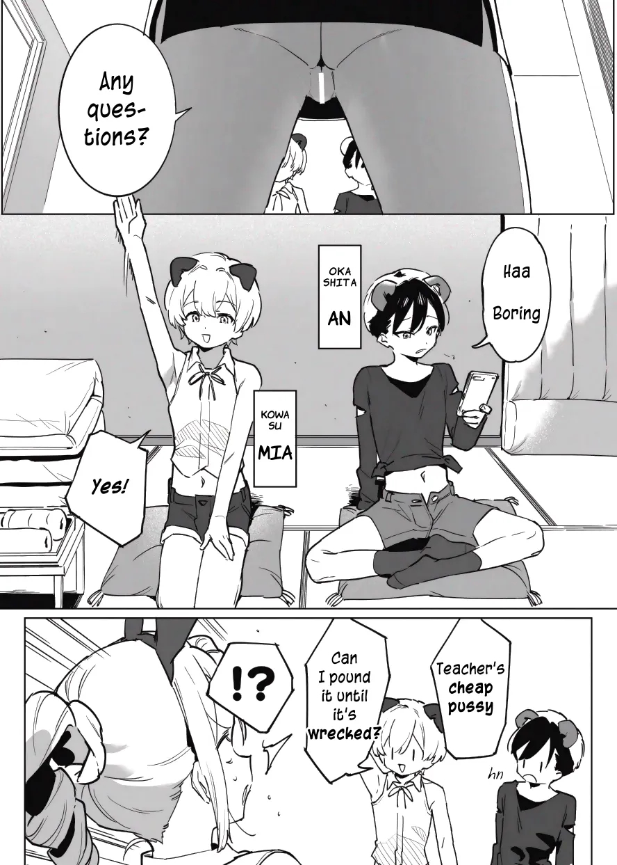 Professor Toilet's Meat Toilet Class page 2