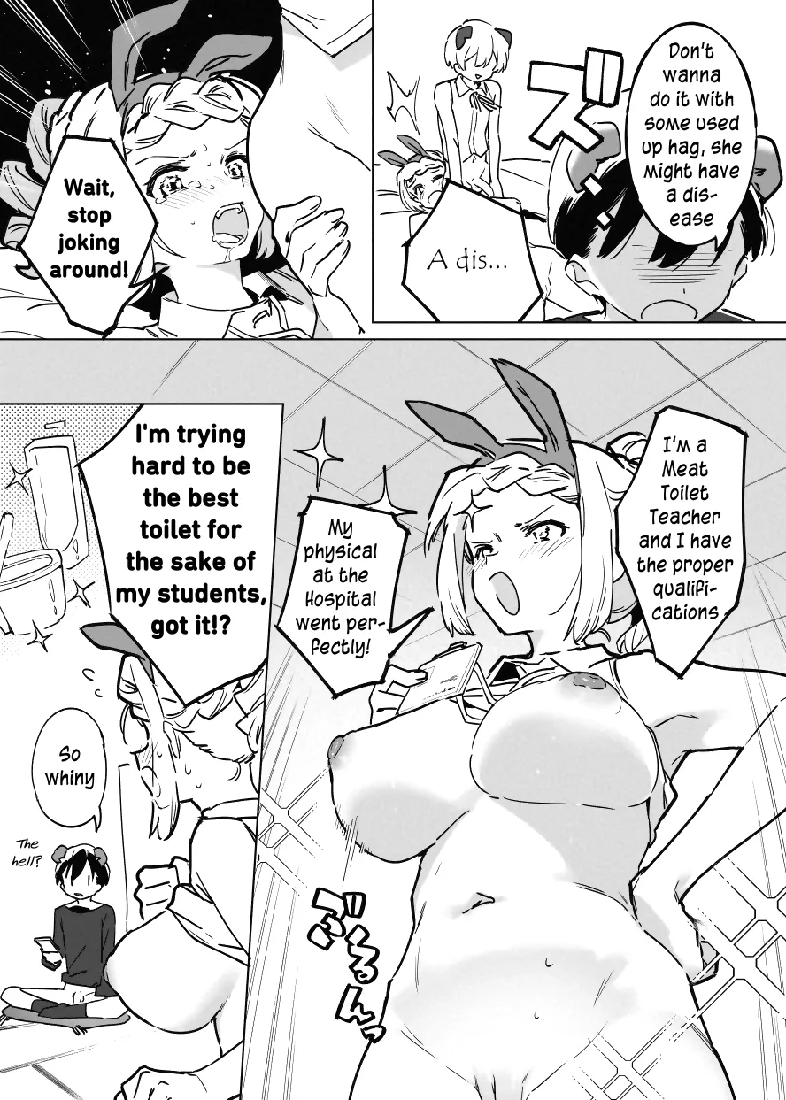 Professor Toilet's Meat Toilet Class page 21