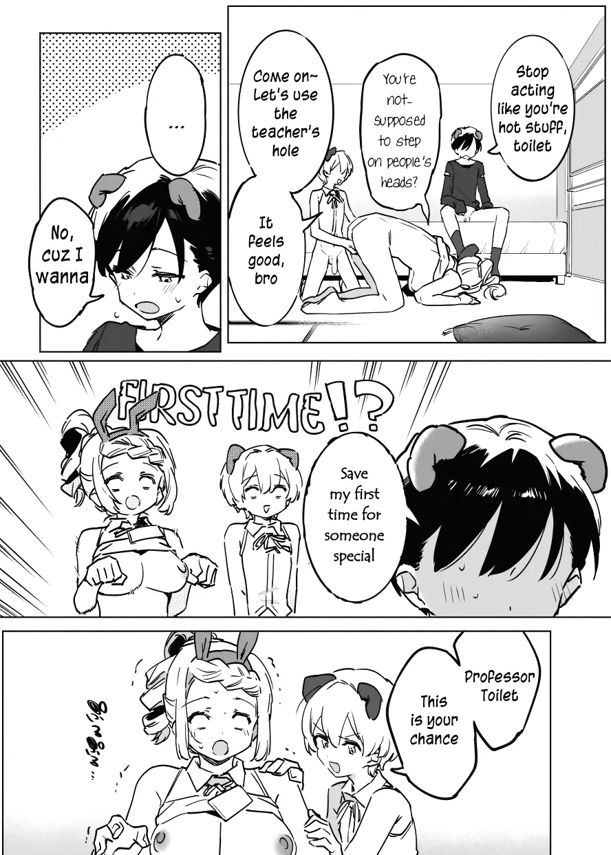 Professor Toilet's Meat Toilet Class page 22