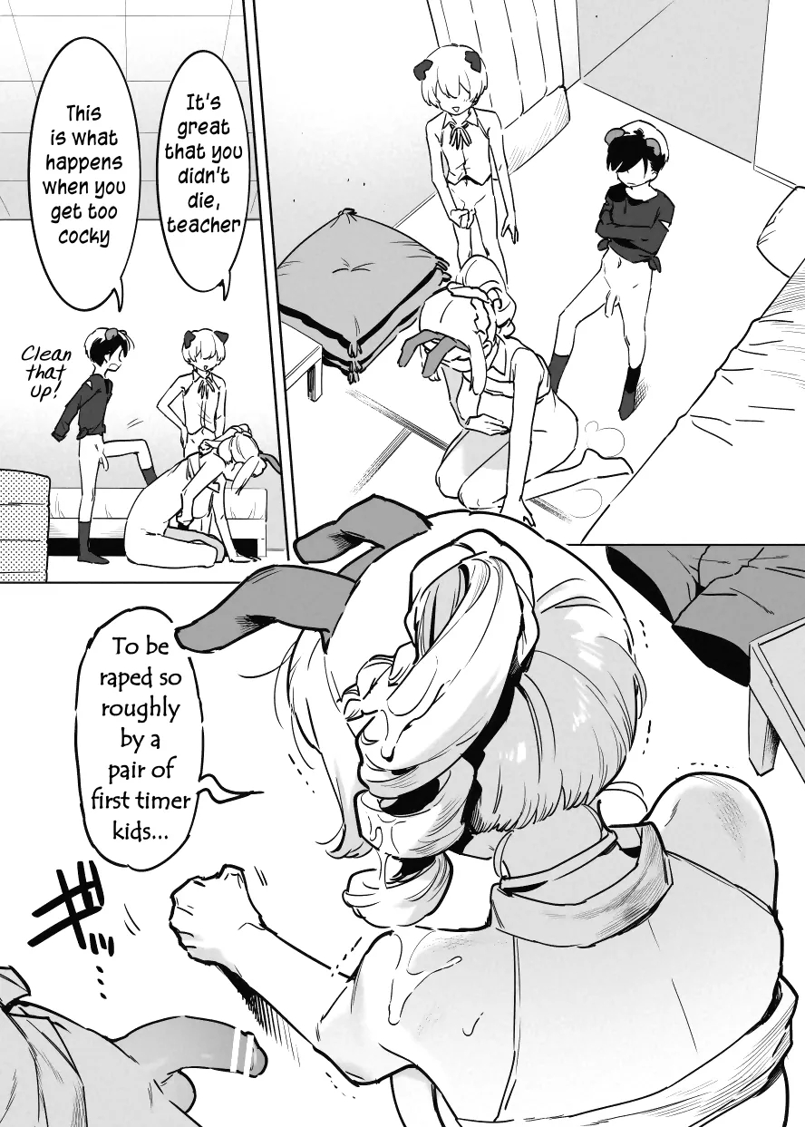 Professor Toilet's Meat Toilet Class page 37