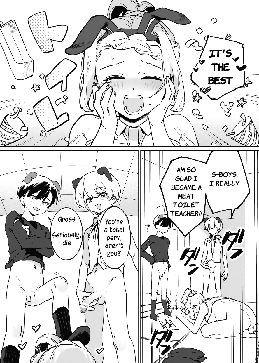 Professor Toilet's Meat Toilet Class page 38