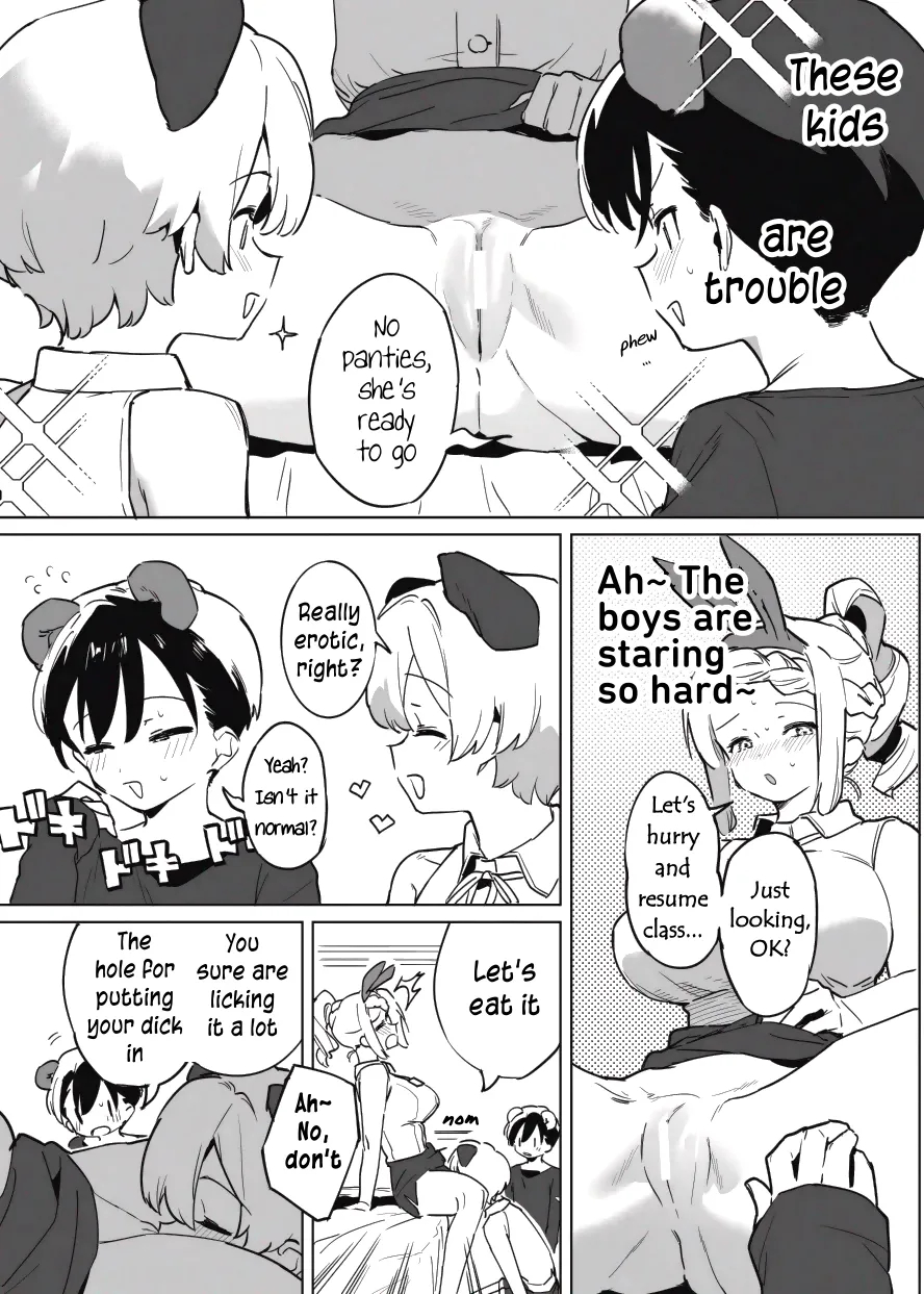 Professor Toilet's Meat Toilet Class page 4