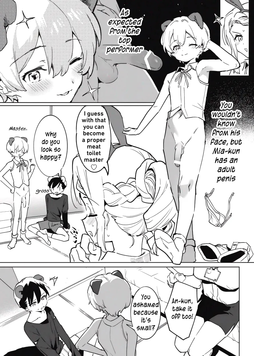 Professor Toilet's Meat Toilet Class page 7