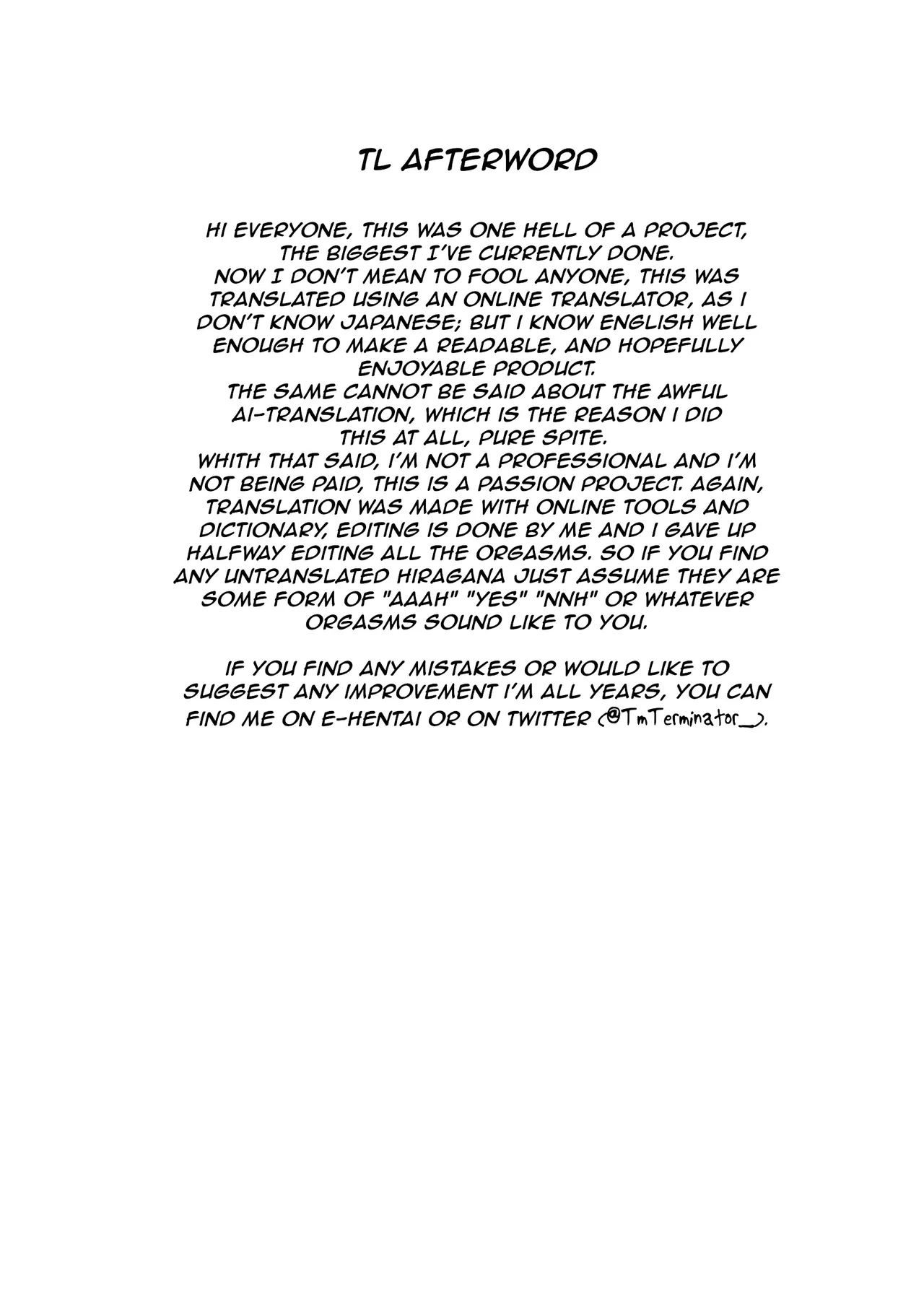 Pussy Lady, Ms. Kawakami page 172