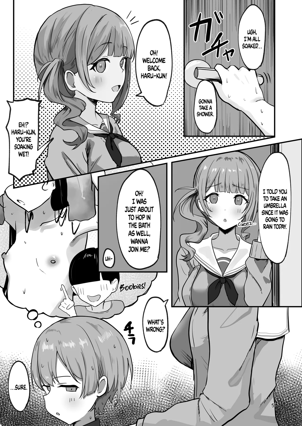 Rainy Bus page 5