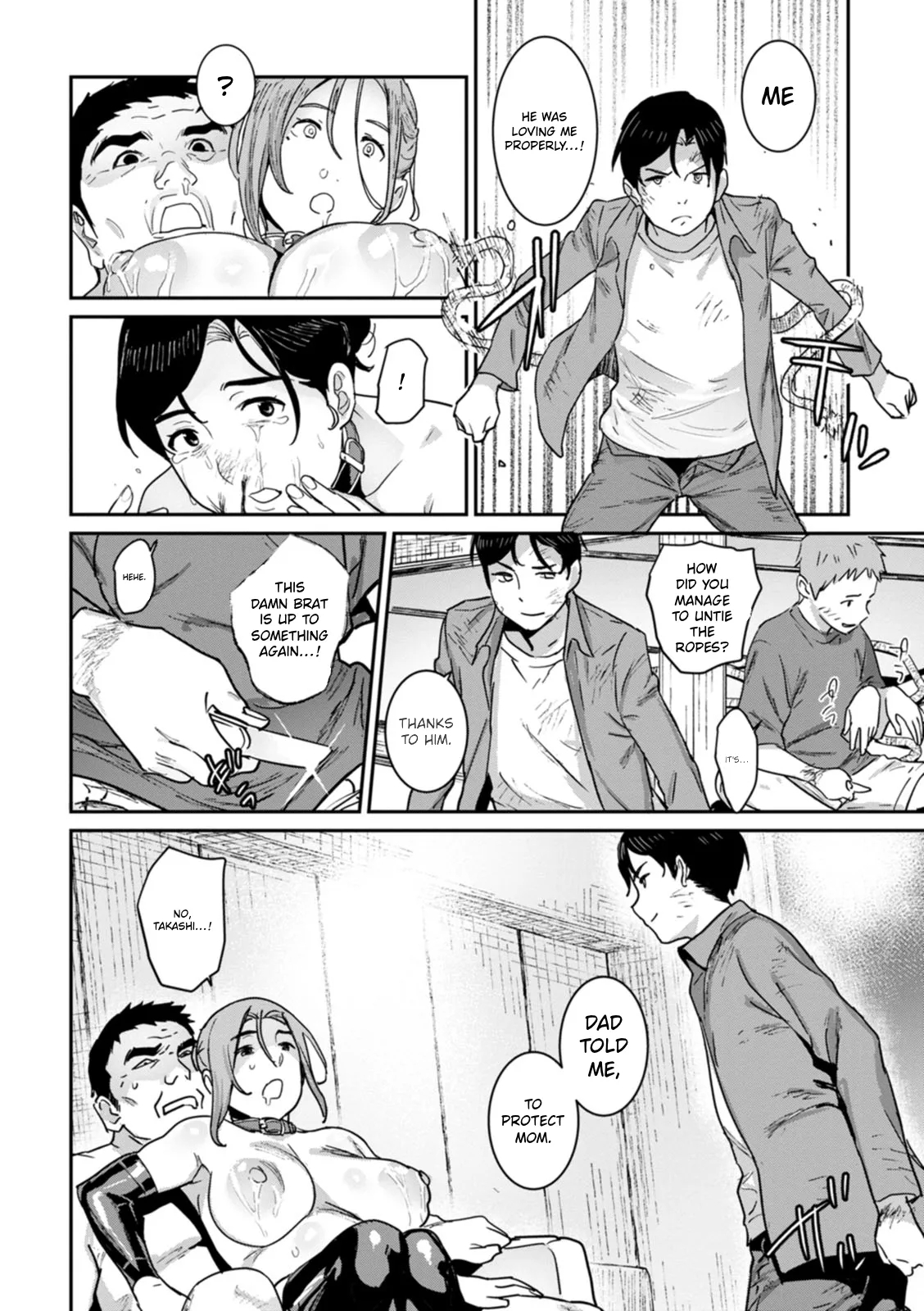 Rakujitsu No Haha page 133
