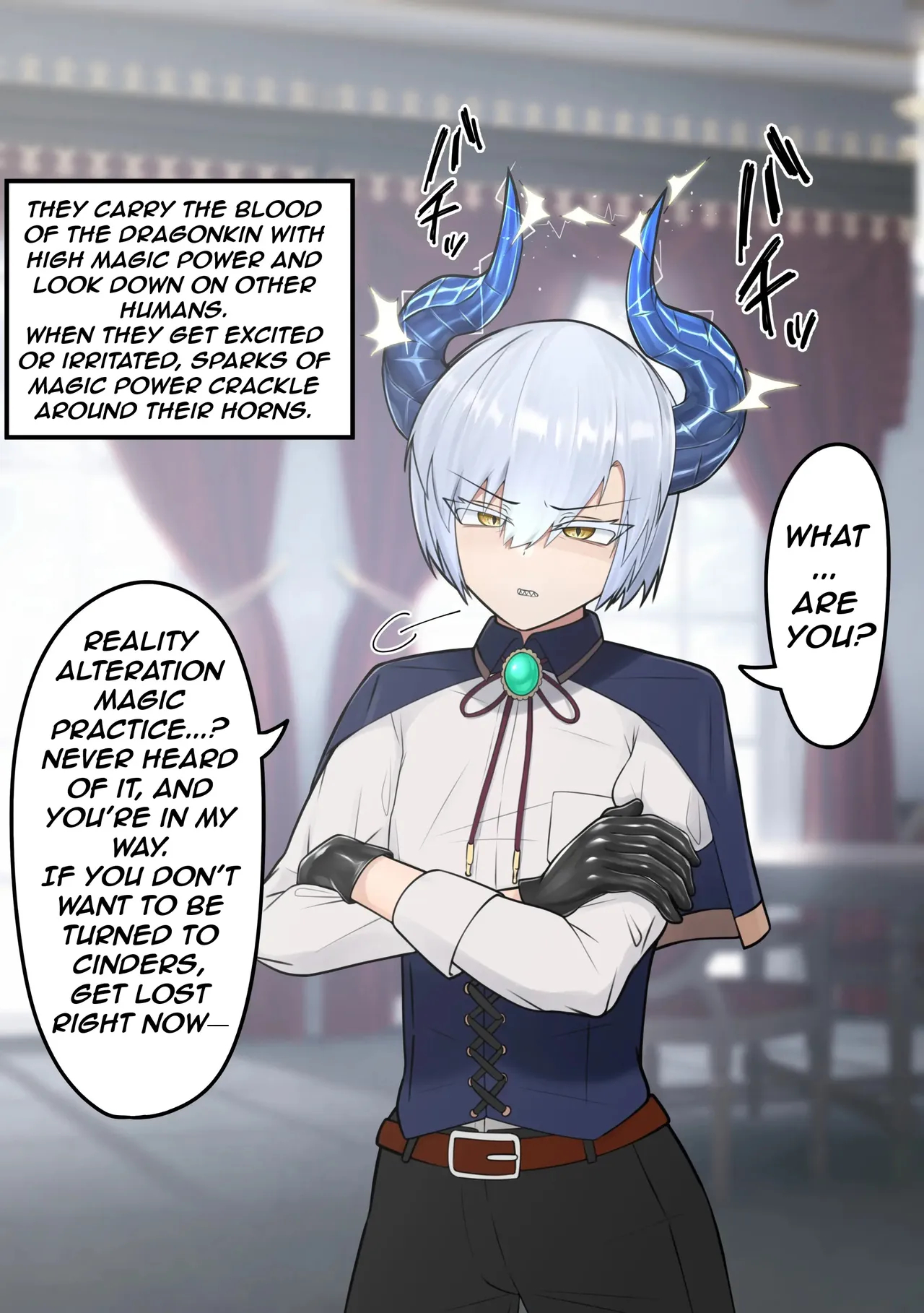 Reality-warping Gender Swap Magic page 1