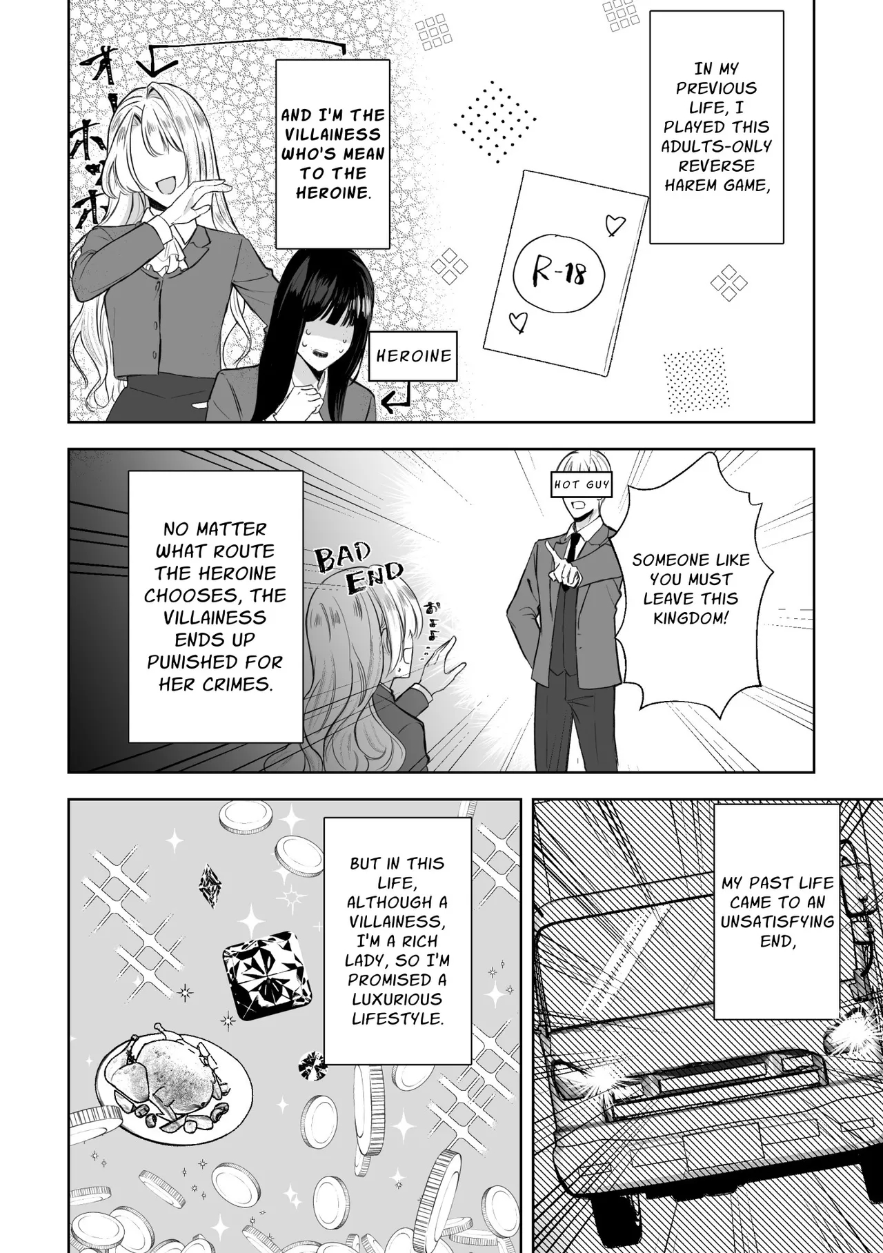 Reborn As The Villainess, But The Heroine Fell In Love With Me page 4